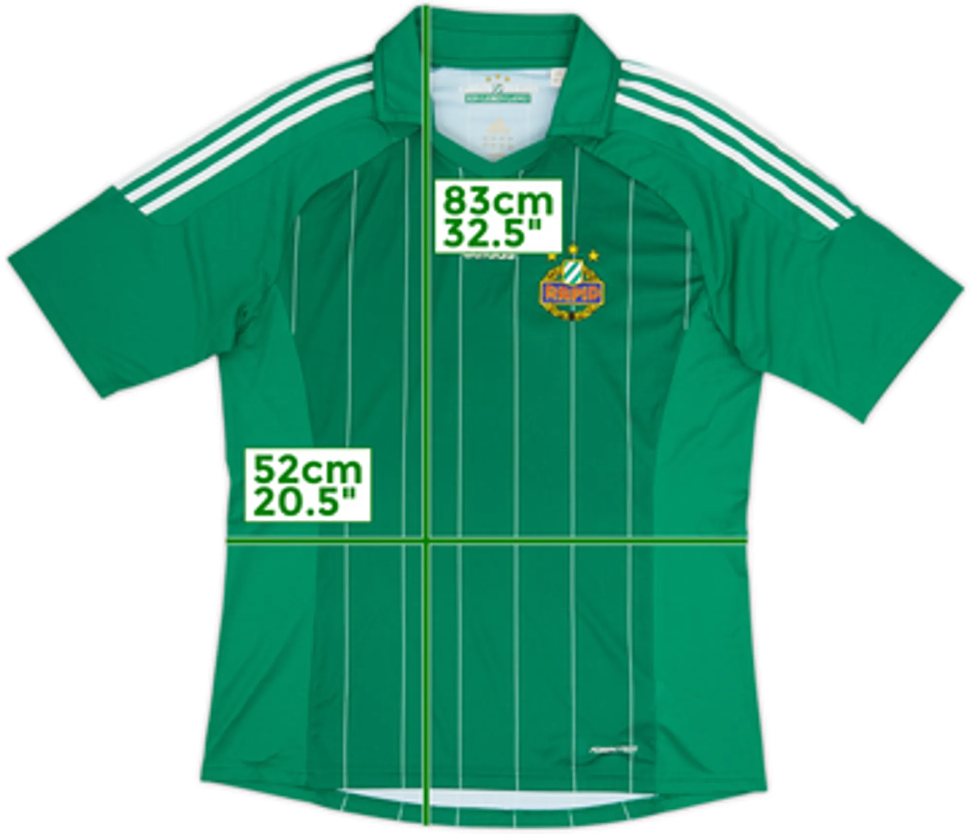 2011-12 Rapid Vienna Player Issue Home Shirt - 6/10 - (XL)