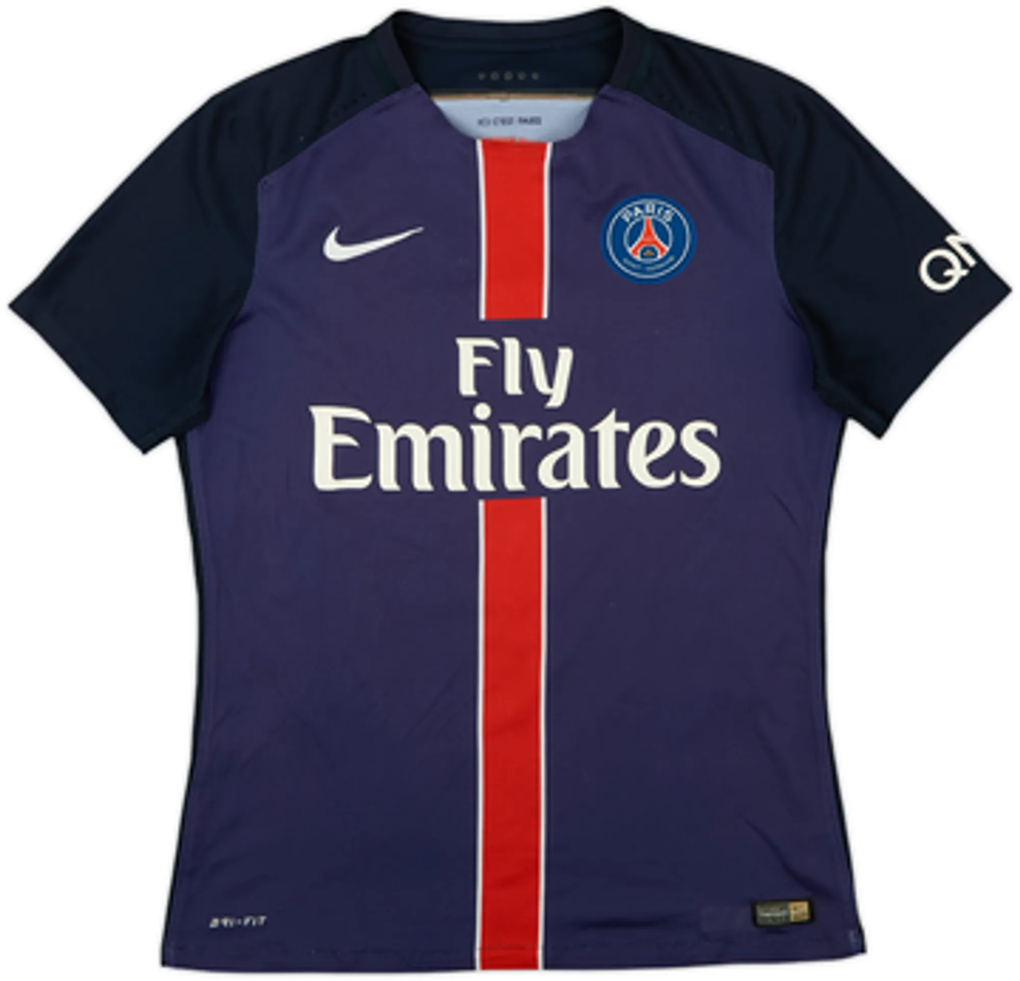 2015-16 Paris Saint-Germain Authentic Home Shirt Cavani #9 - 4/10 - (M)
