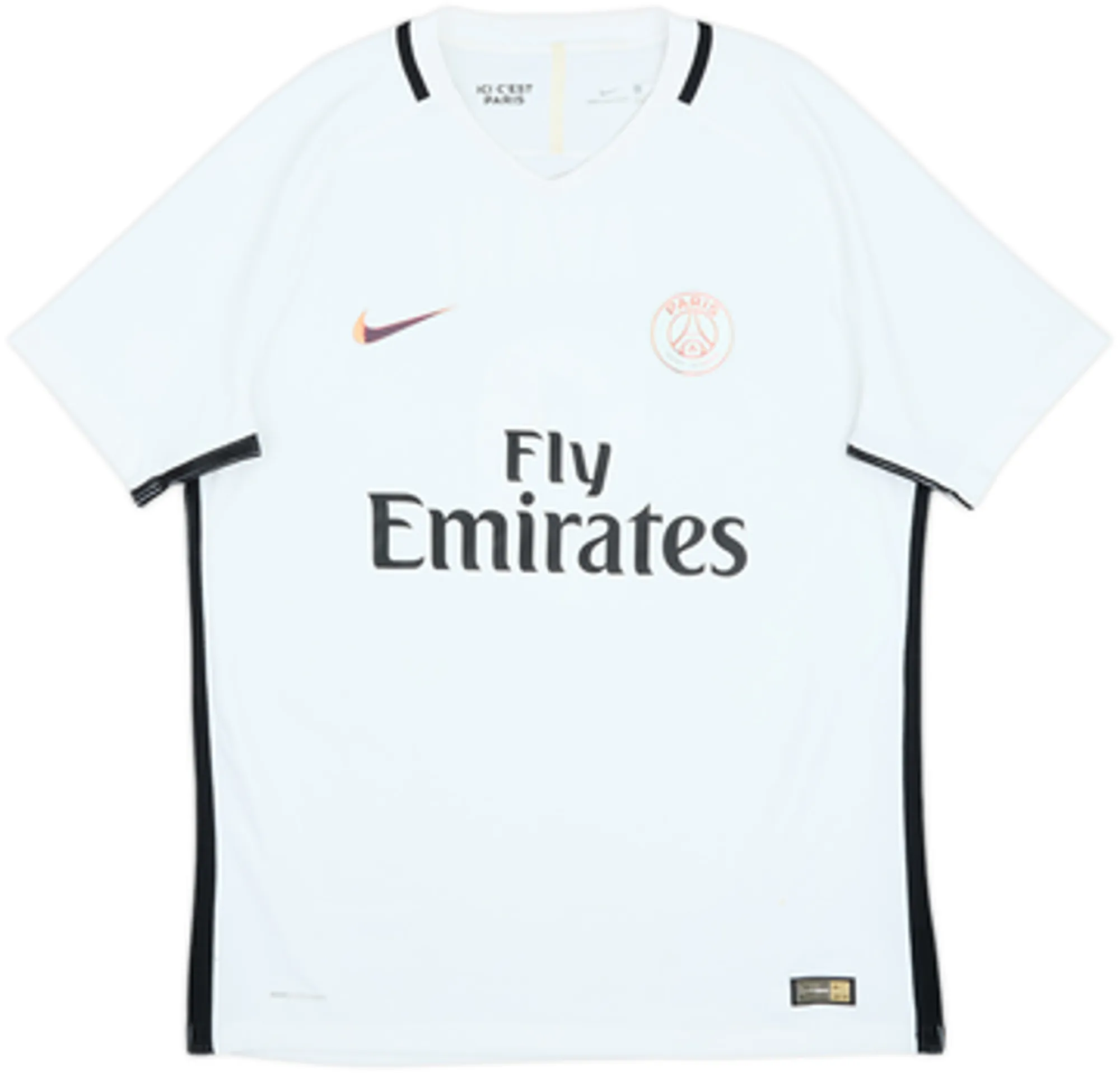 2016-17 Paris Saint-Germain Authentic Third Shirt Cavani #9 - 8/10 - (L)