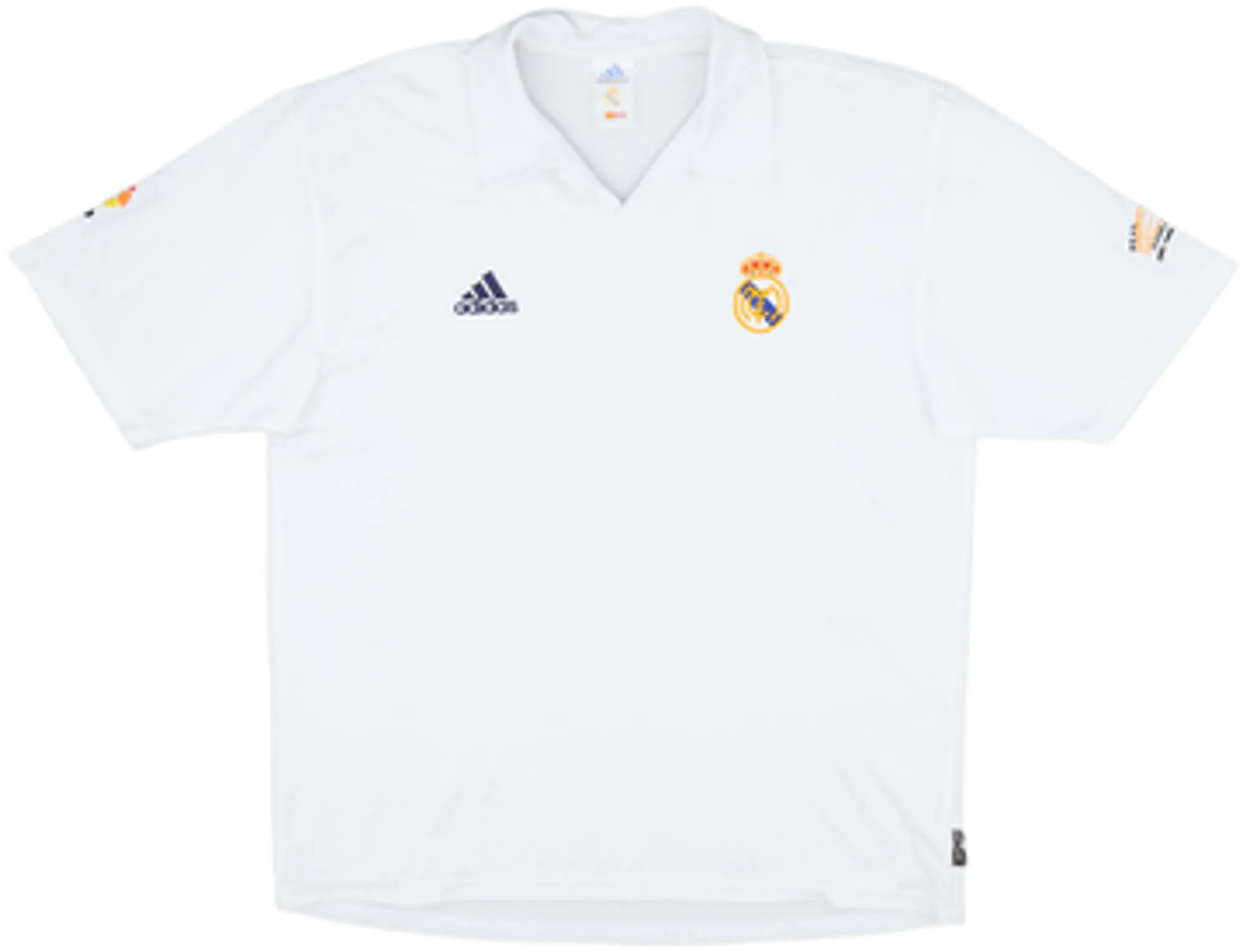 2001 Real Madrid Home Shirt Raul #7 - 9/10 - (L)