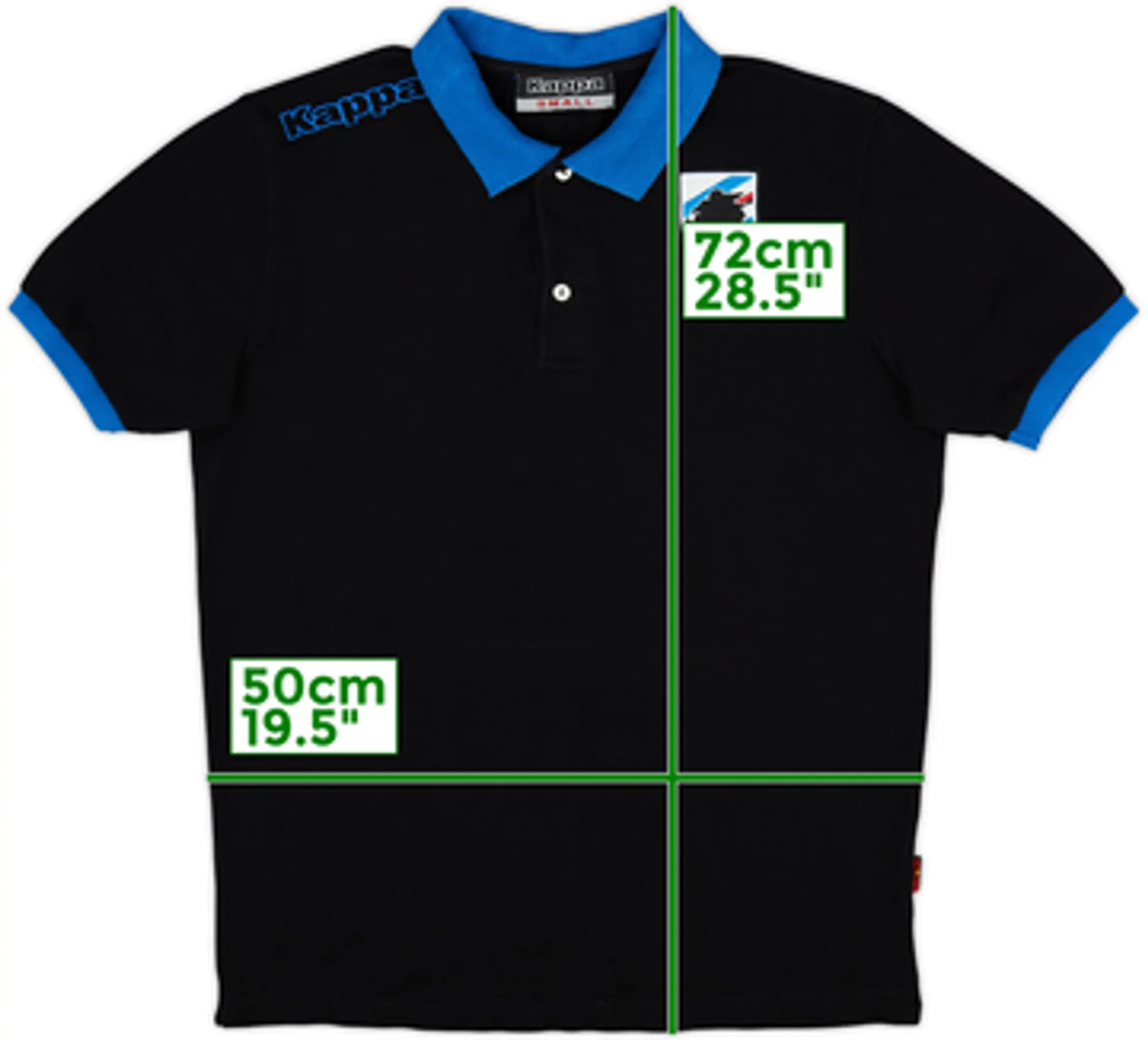 2012-13 Sampdoria Kappa Polo Shirt - 8/10 - (S)