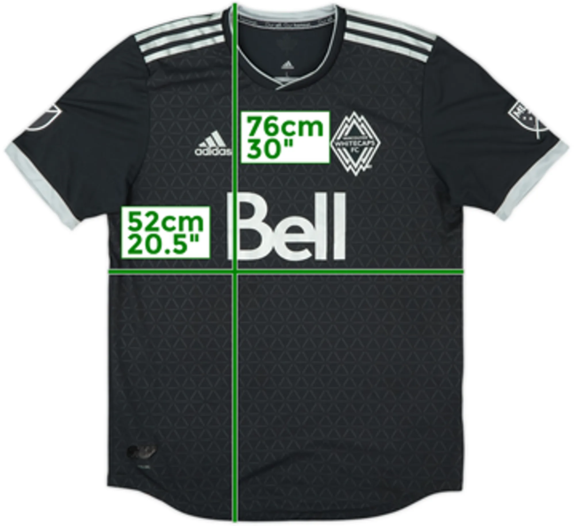 2018 Vancouver Whitecaps Authentic Away Shirt - 9/10 - (L)