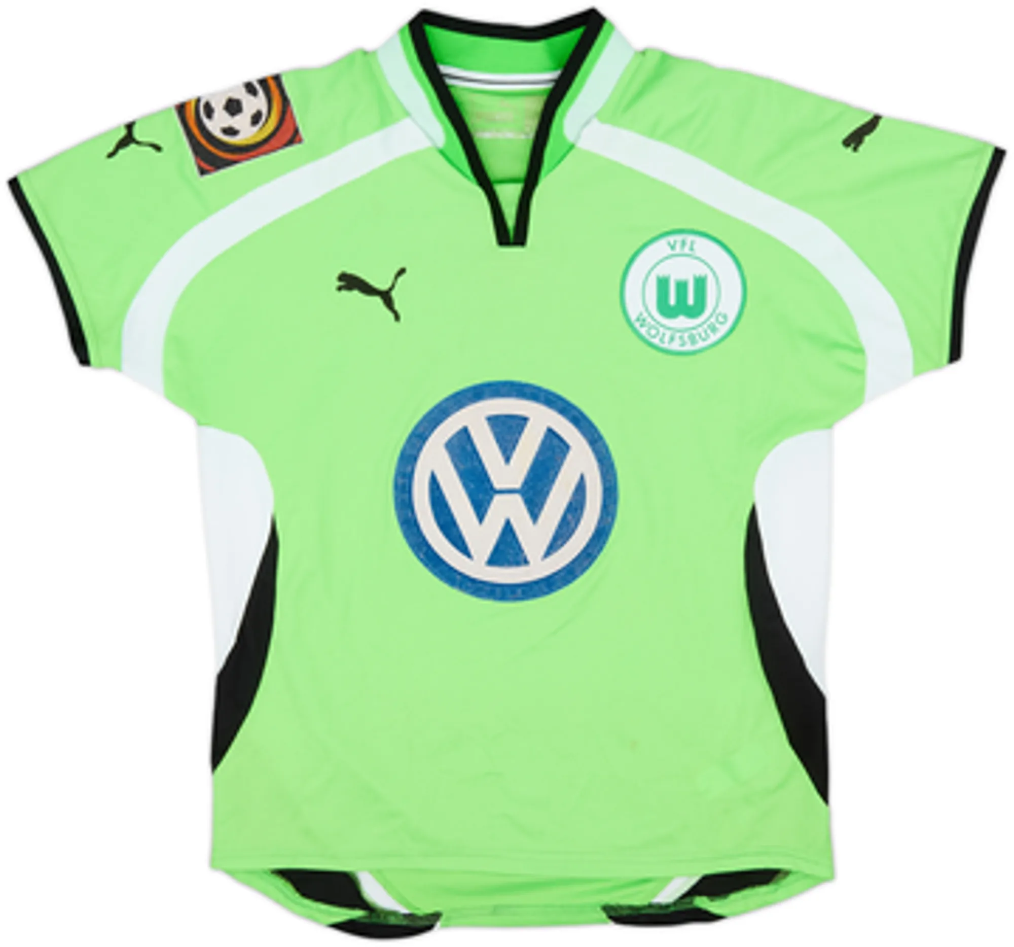 2000-02 Wolfsburg Home Shirt Petrov #21 - 6/10 - (L.Boys)
