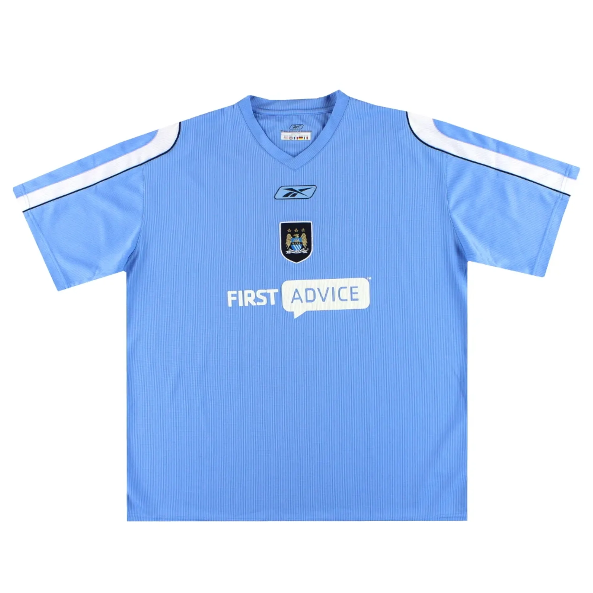 2003-04 Manchester City Reebok Training Shirt XXL - Manchester City / Excellent 