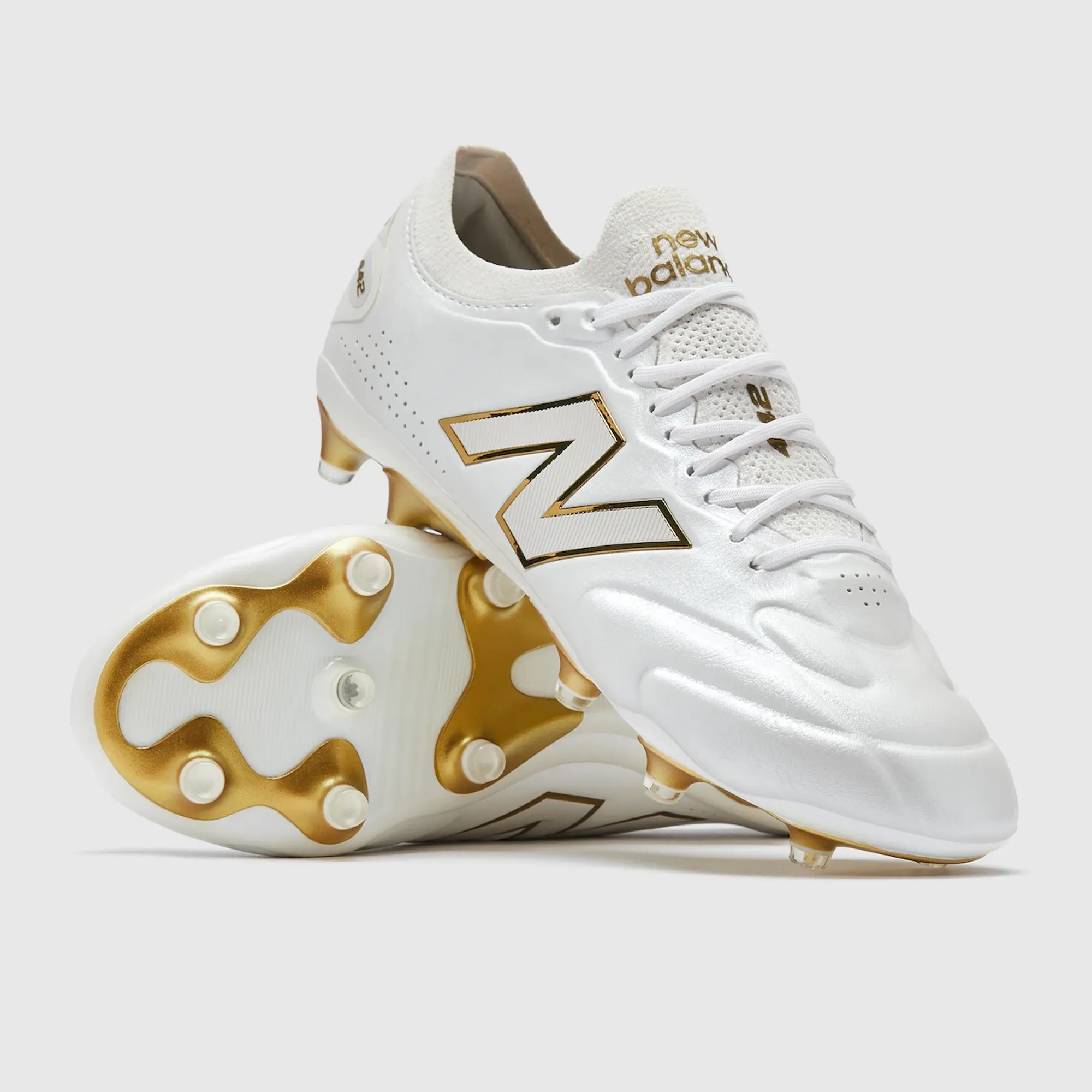 New Balance 442 V3 Elite FG First Edition White Gold Metallic