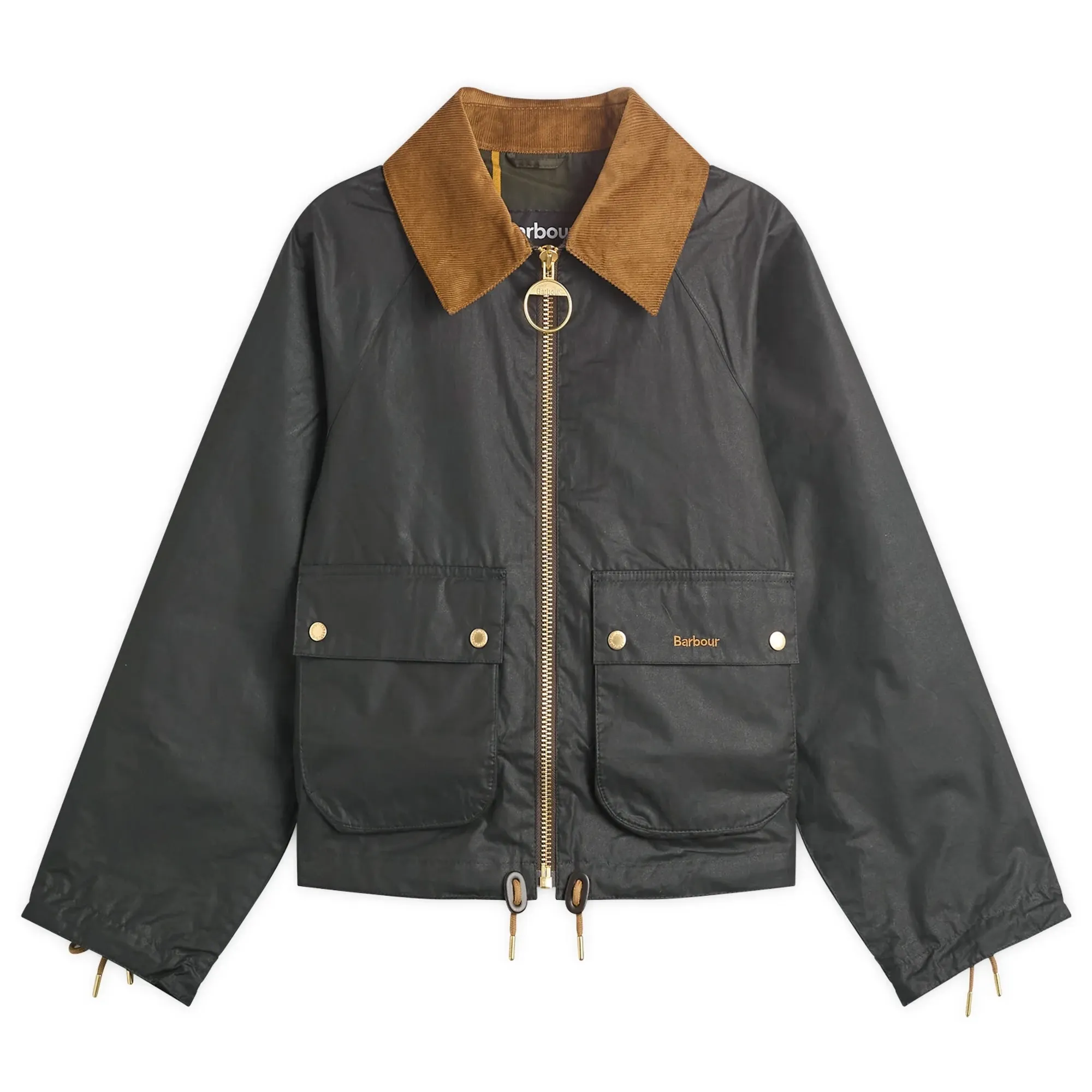 Barbour Women's Marron Wax Jacket Fern/Ancient