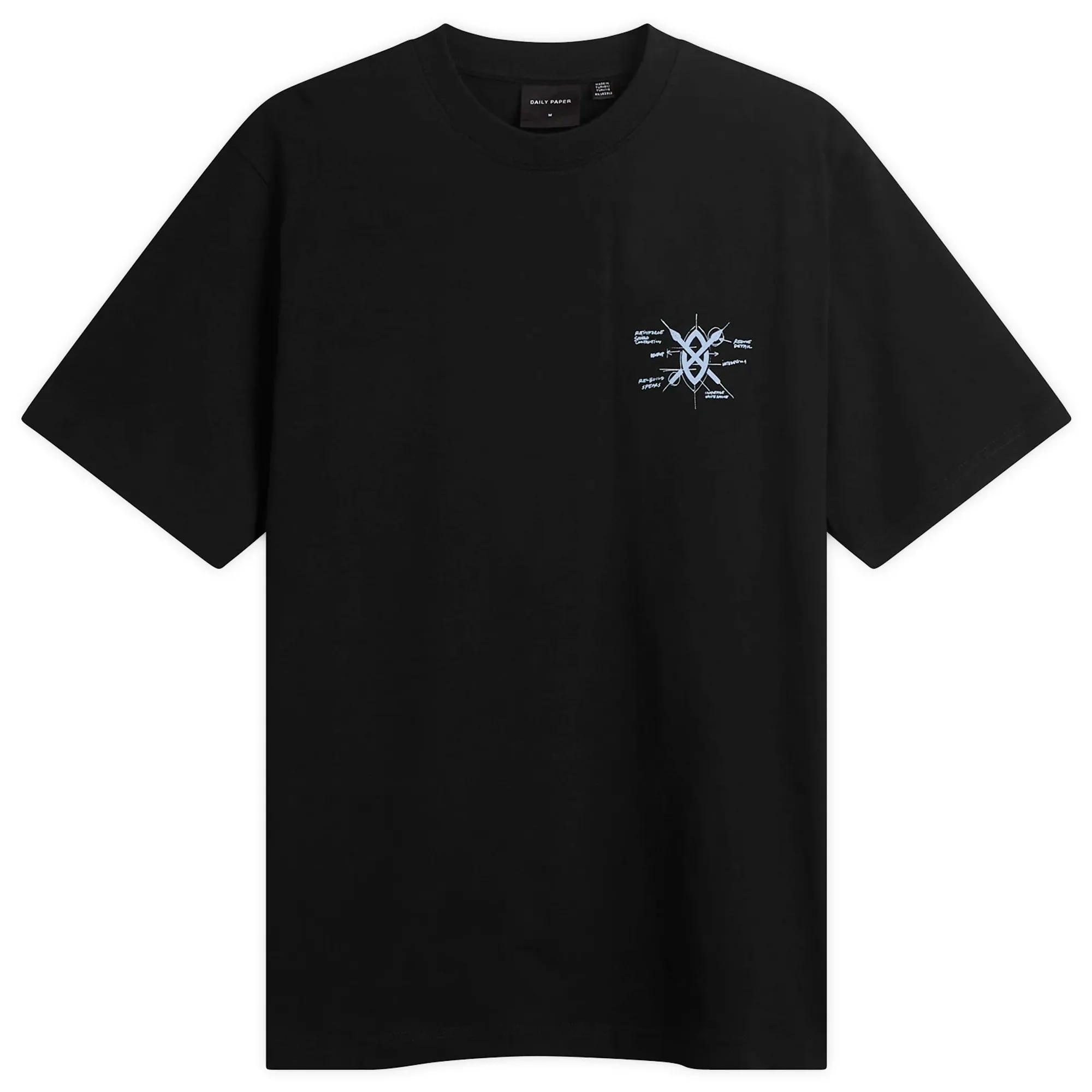 Daily Paper Men's Shield Evolution T-Shirt Black