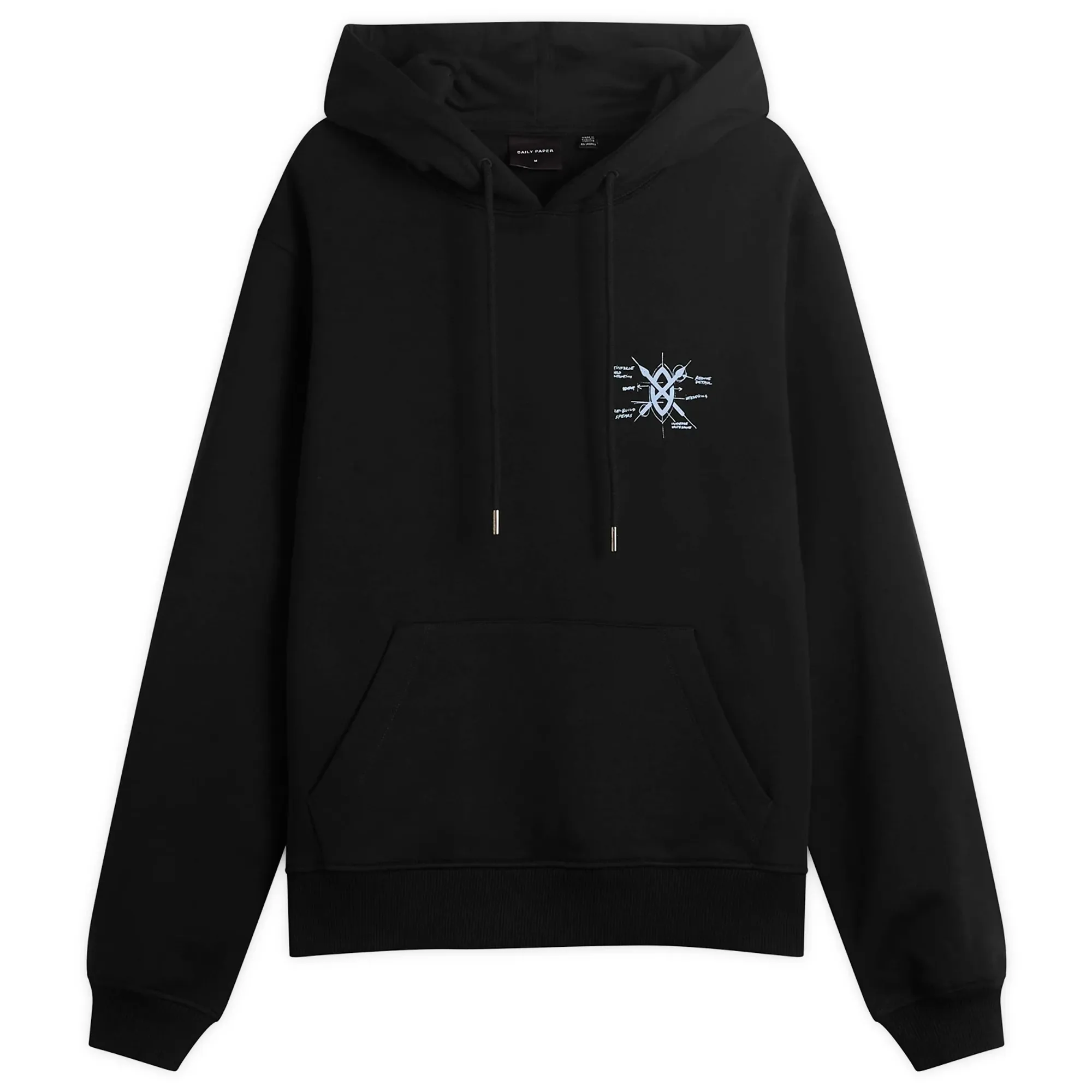 Daily Paper Men's Shield Evolution Hoodie Black