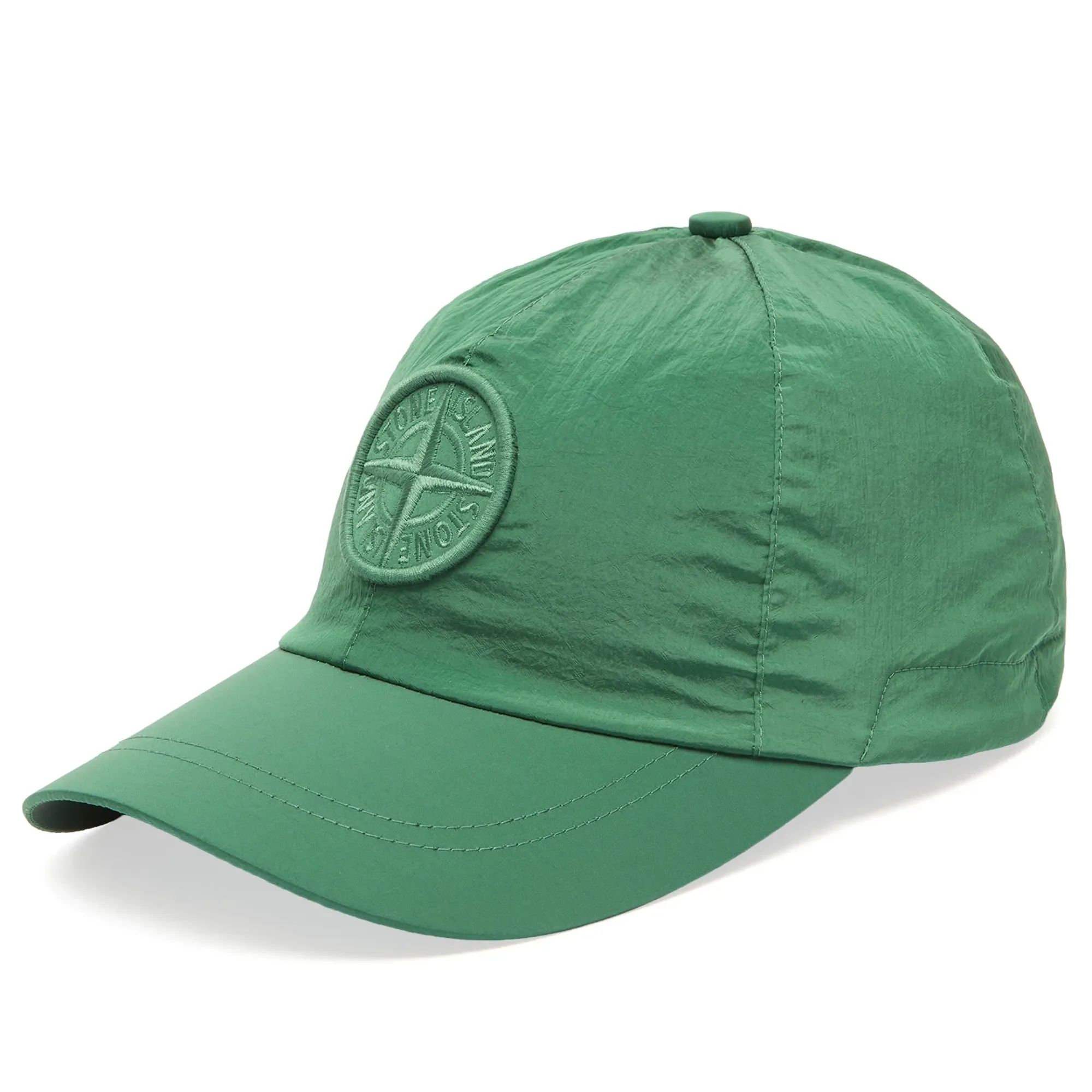 Stone Island Men's Nylon Metal Cap Malachite