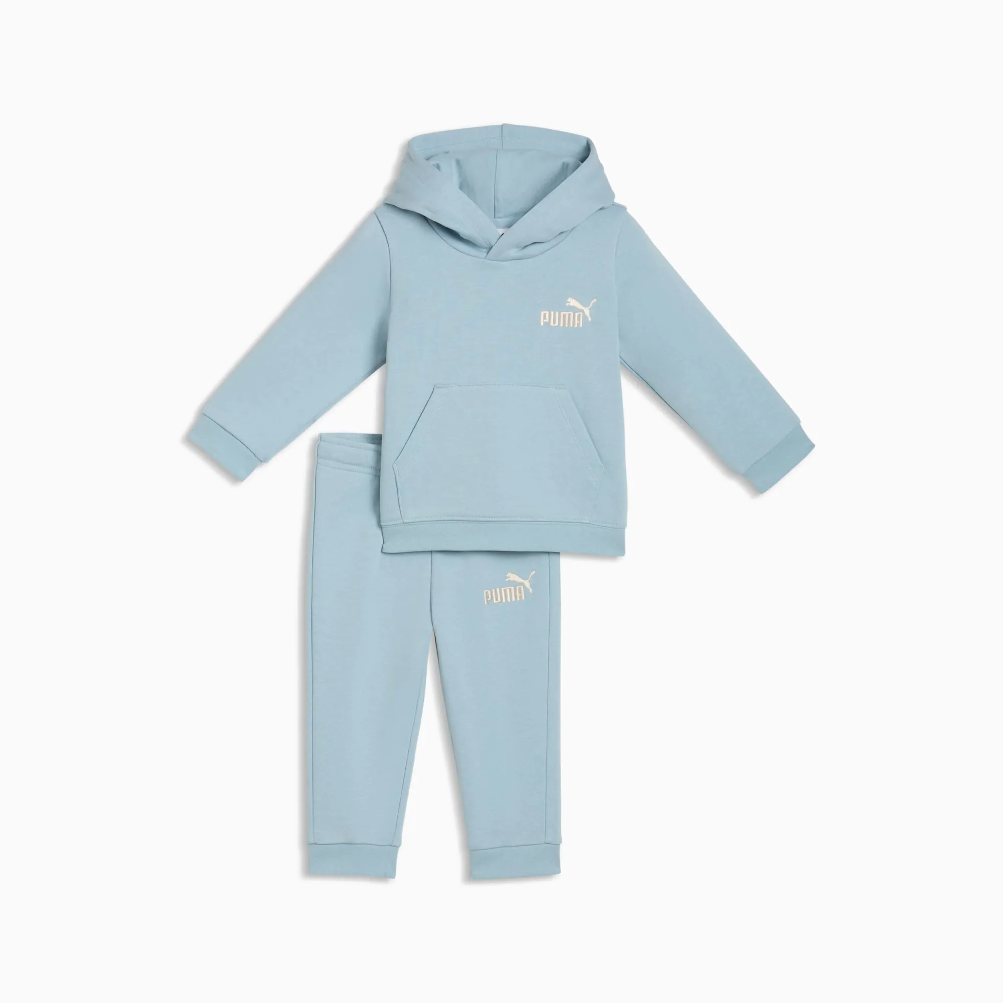 PUMA Minicats French Terry Loungewear Set Toddlers, Seafoam, size 1-2 Months