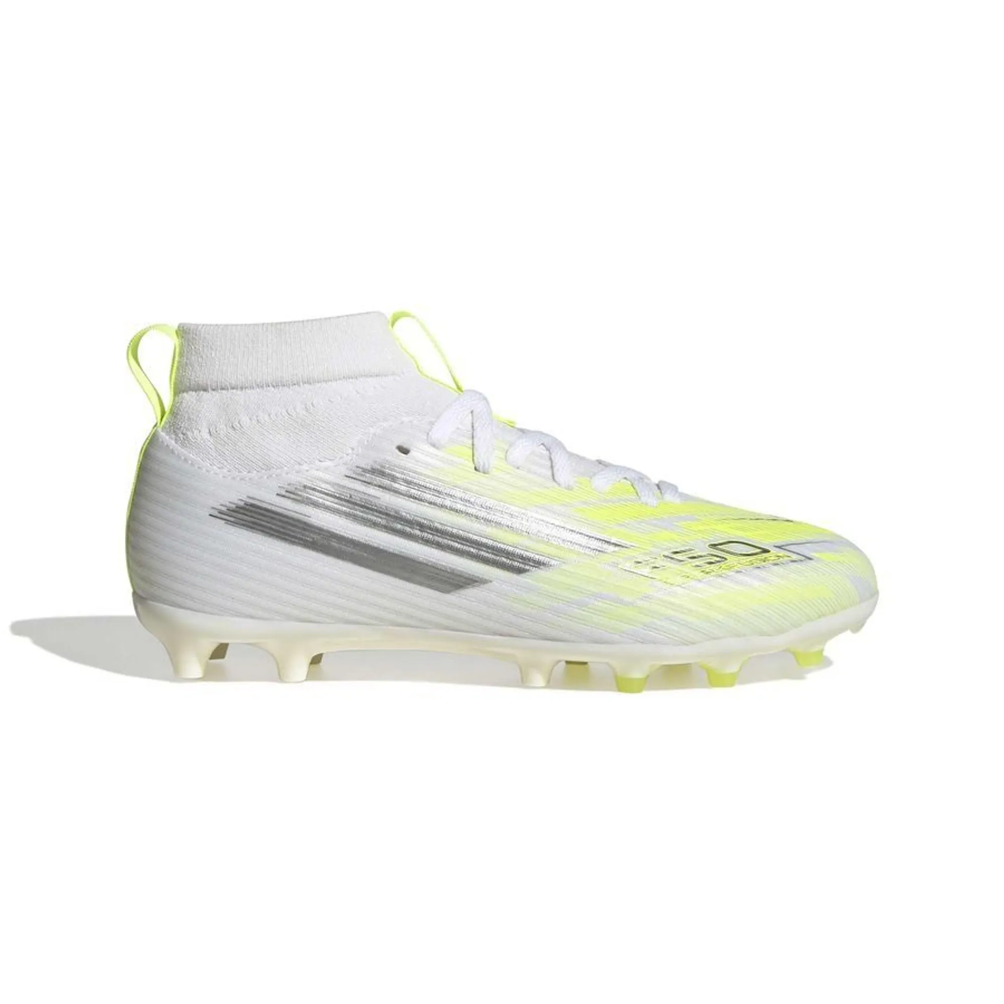 Adidas F50 Sparkfusion League Mid Cut Fg/Ag Born For Goals - ['White']