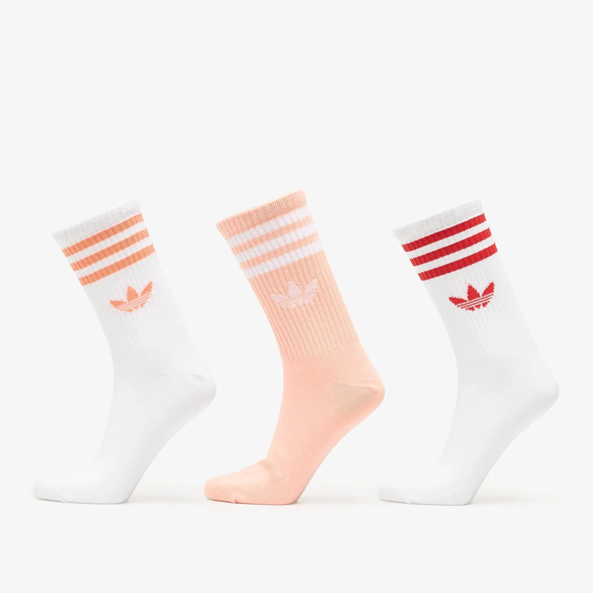 Adidas 3S Crew Socks 3-Pack White/ White M