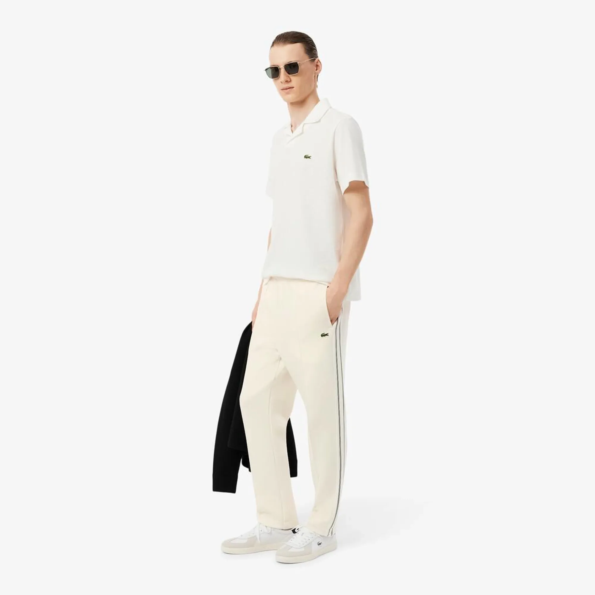 Lacoste French Made Sweatpants - Ecru White