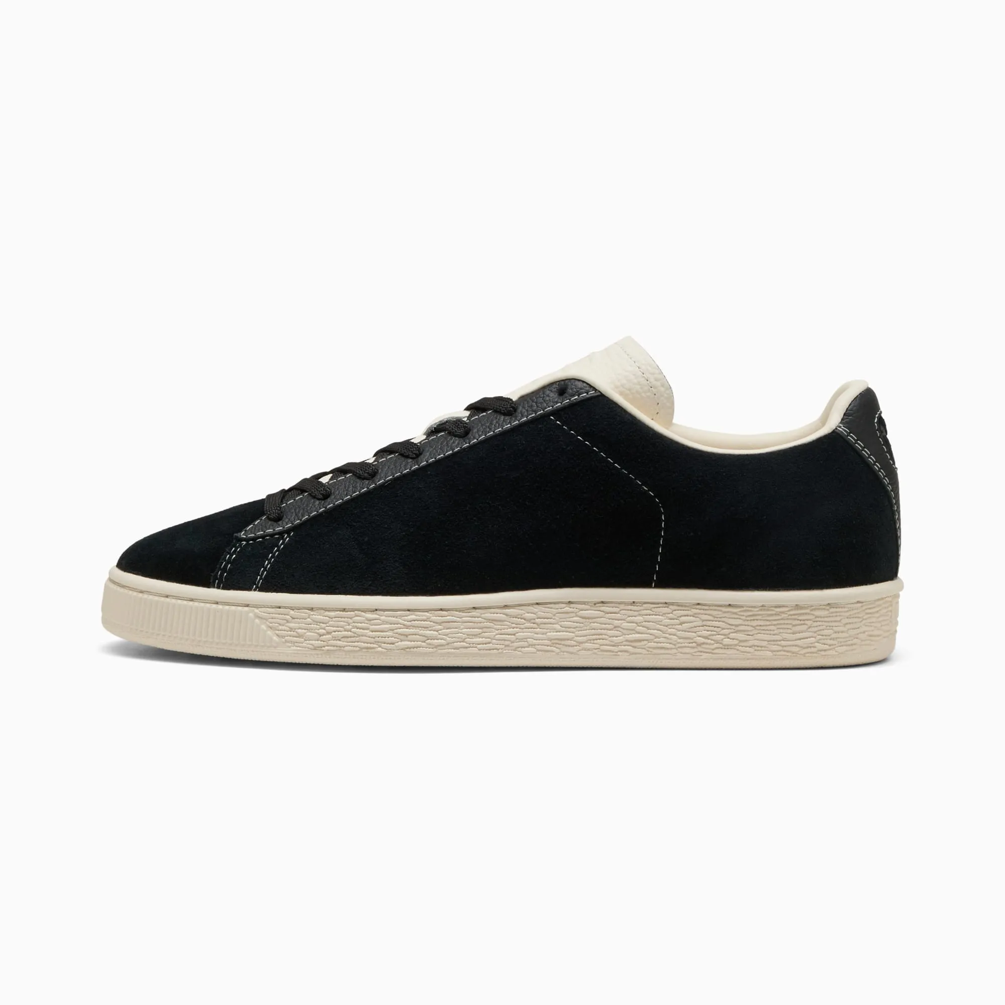 PUMA Suede Icons Sneakers Unisex, Black/Frosted Ivory, size 10
