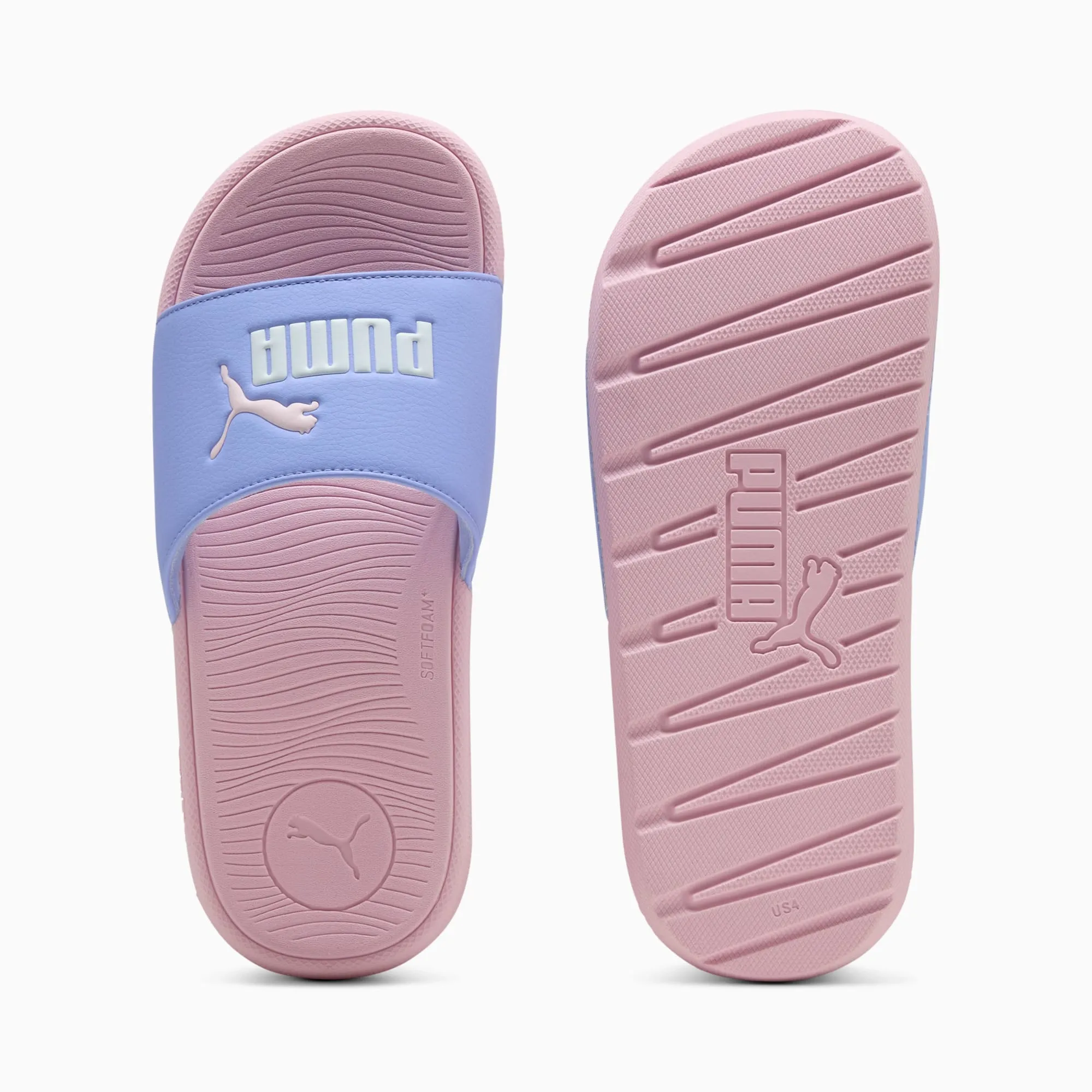 PUMA Cool Cat 2.0 Sandals Youth, Intense Lavender/White/Pearl Pink, size 3