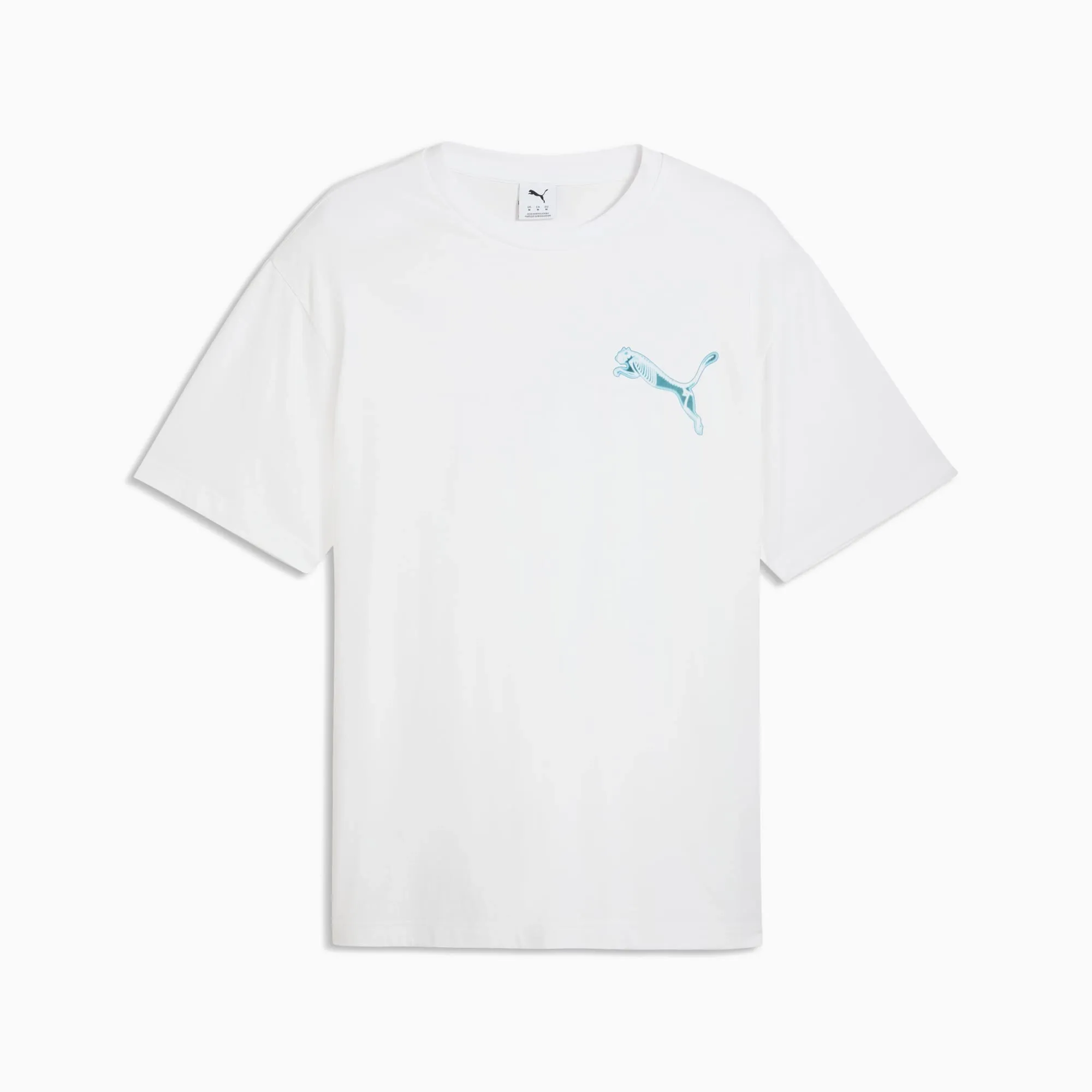 PUMA Graphic X-Ray Relaxed T-Shirt Men, White, size Large