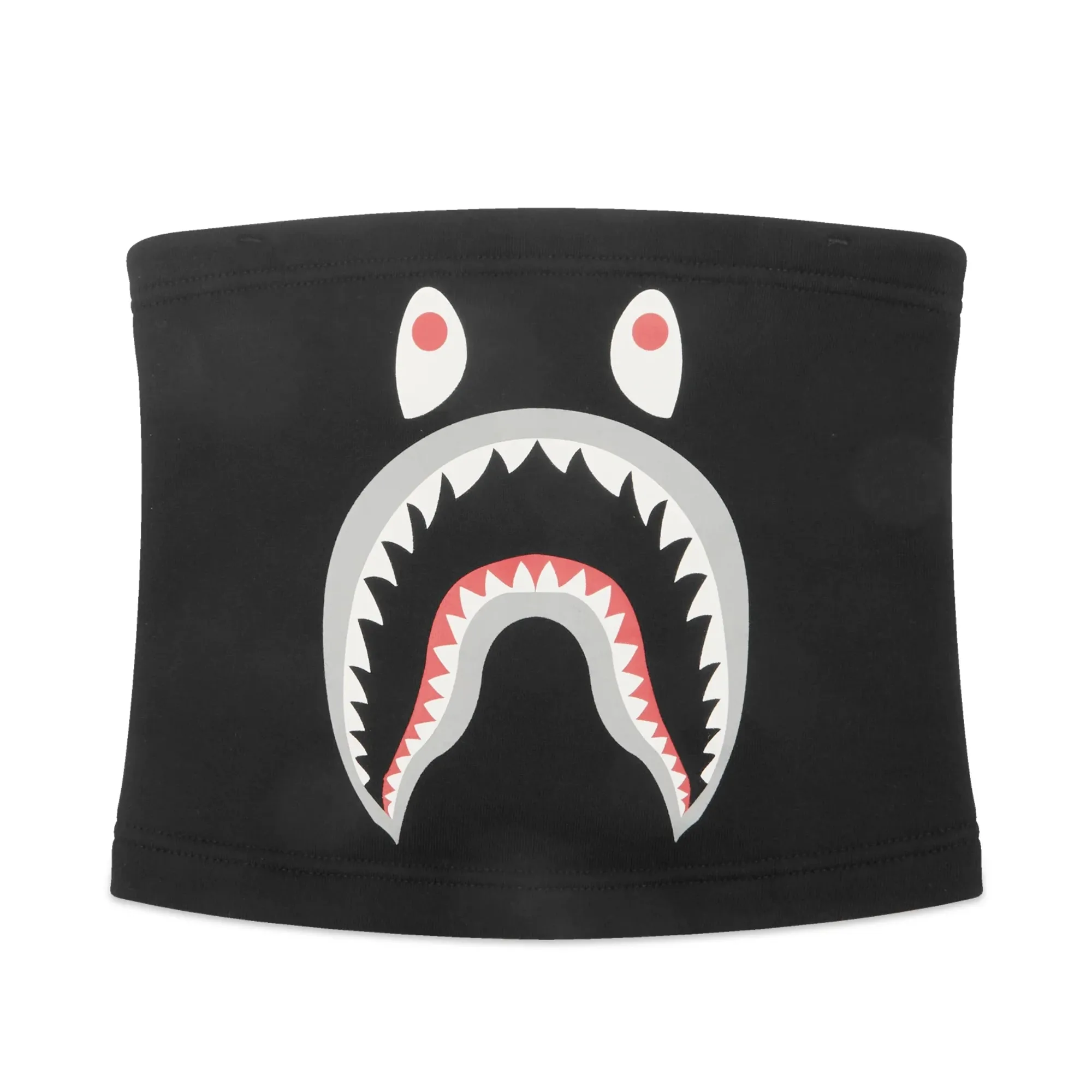 A Bathing Ape Men's Shark Neck Warmer Black