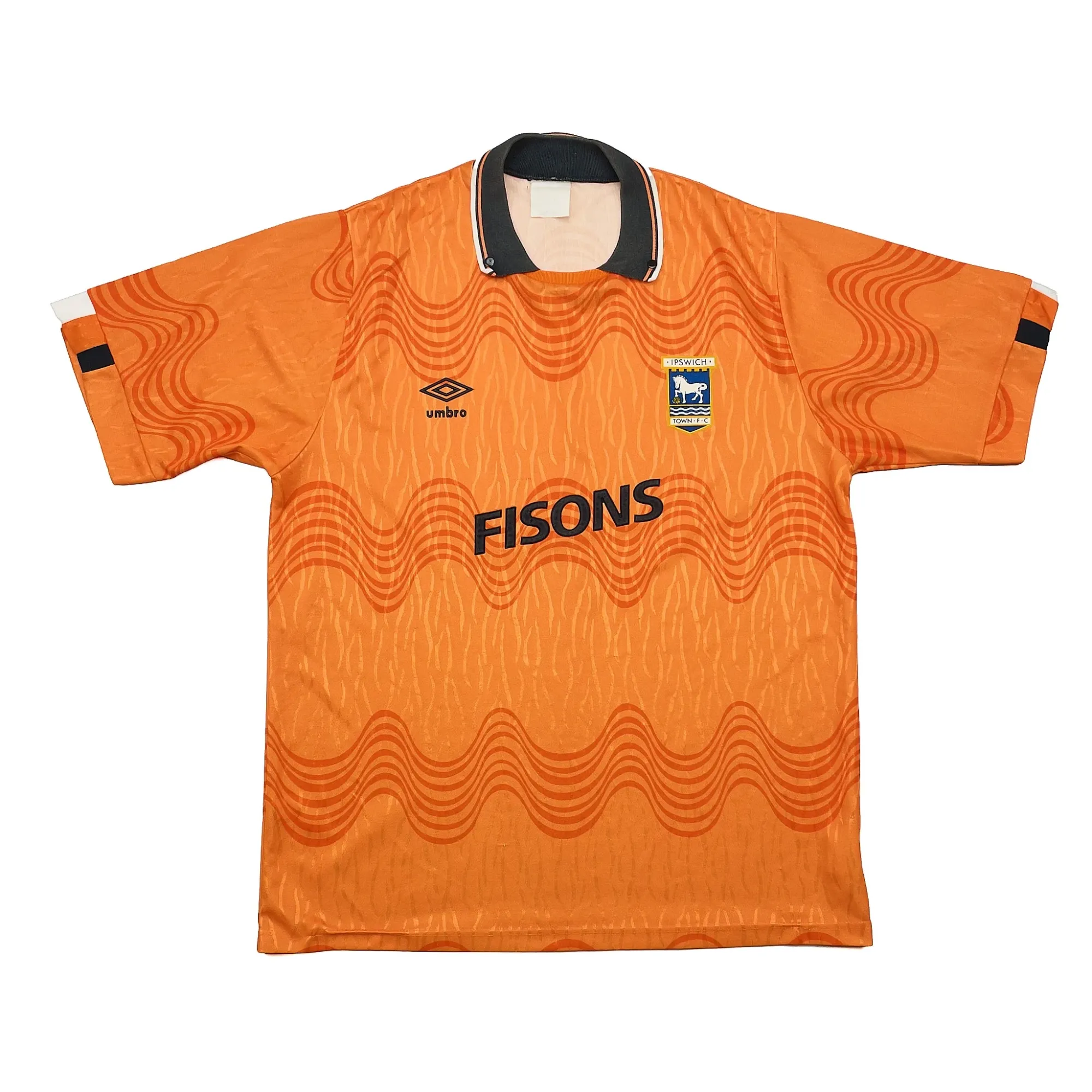 1989/92 Ipswich Town Away Shirt (L) Umbro | Cult Kits