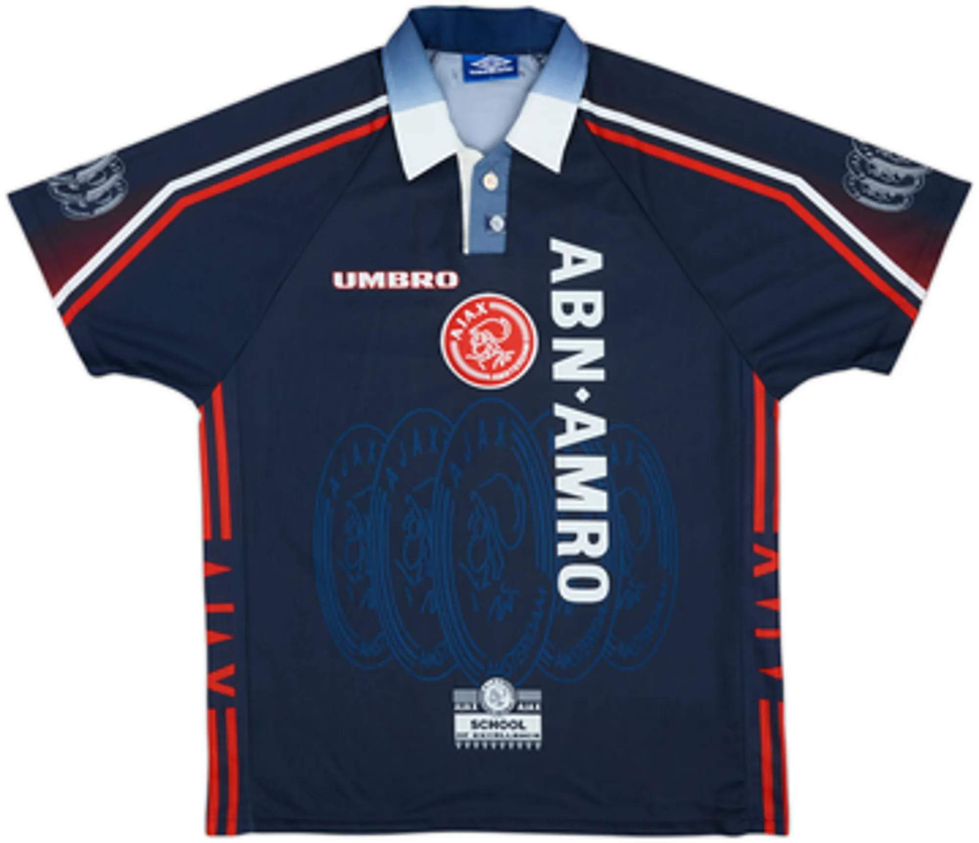 1997-98 Ajax Away Shirt #7 - 6/10 - (L)