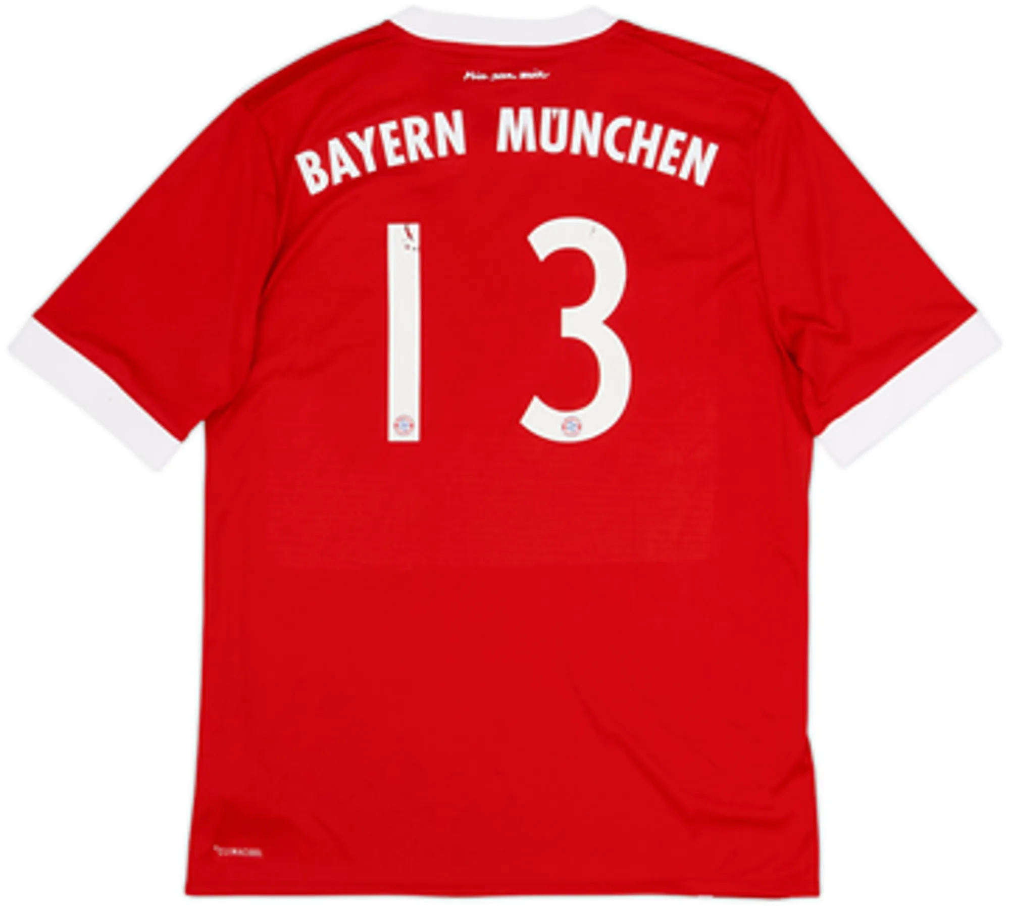 2017-18 Bayern Munich Home Shirt #13 - 5/10 - (XL.Boys)