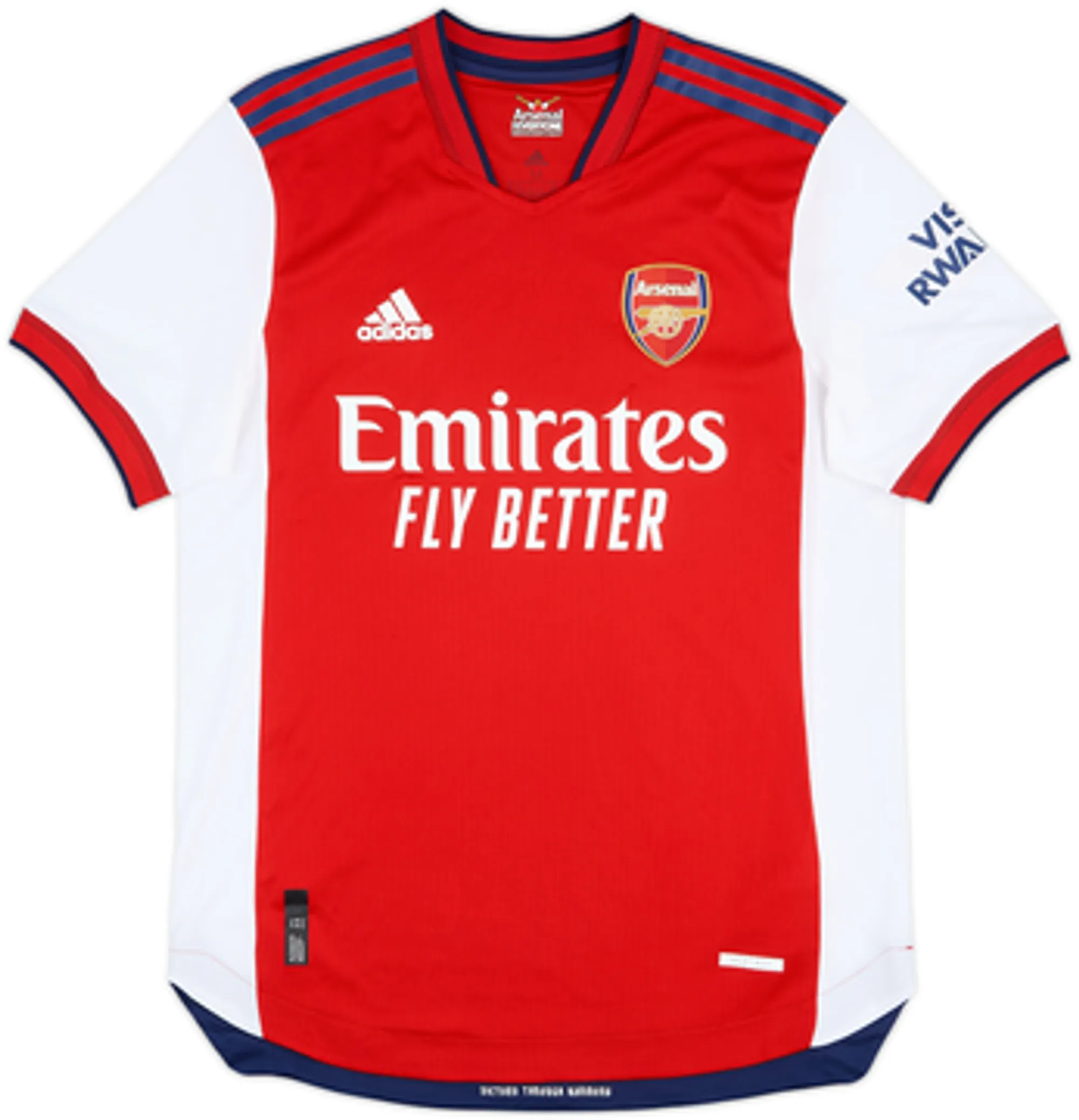 2021-22 Arsenal Authentic Home Shirt Saka #7 - 9/10 - (M)