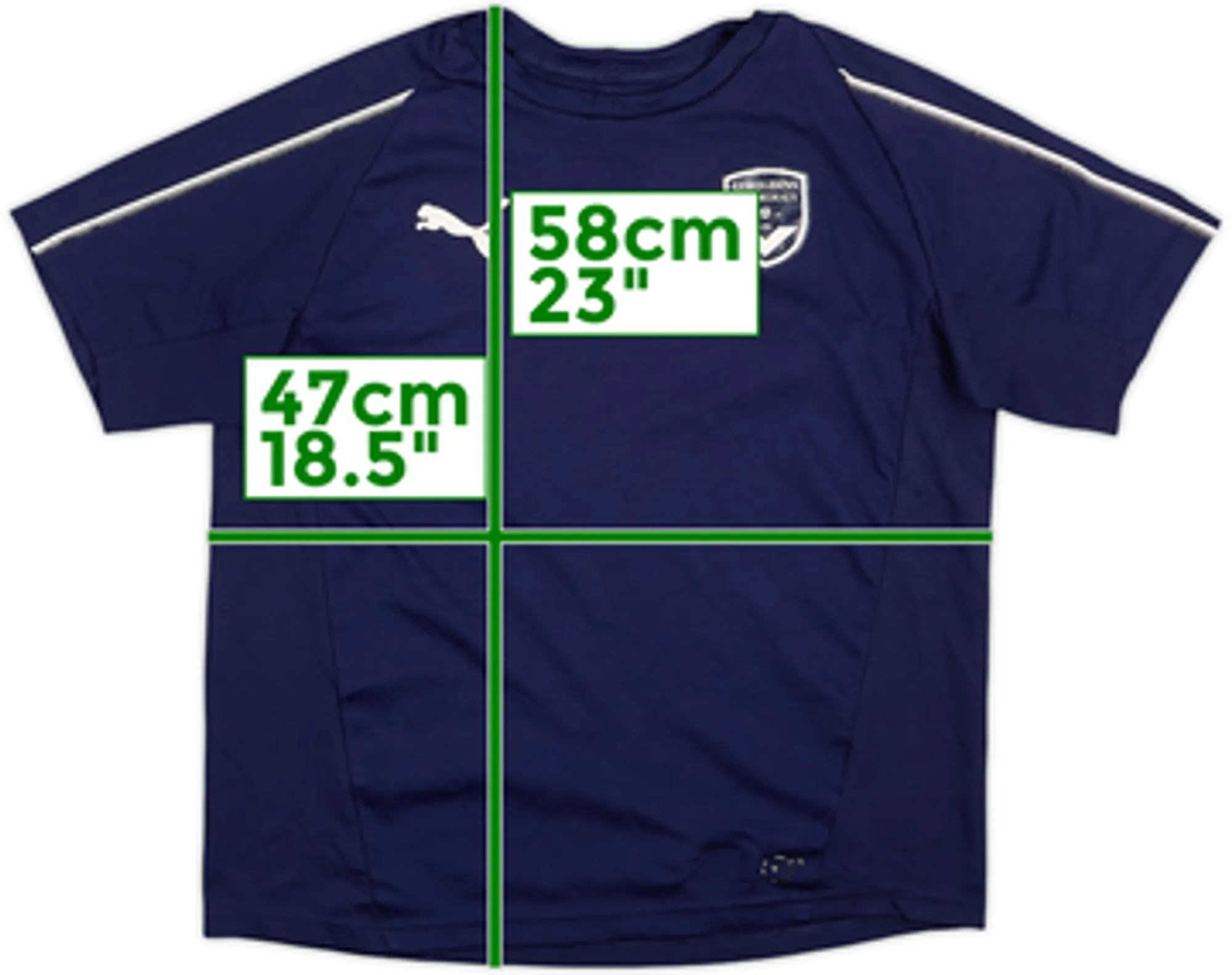 2018-19 Bordeaux Puma Training Shirt - 5/10 - (L.Boys)