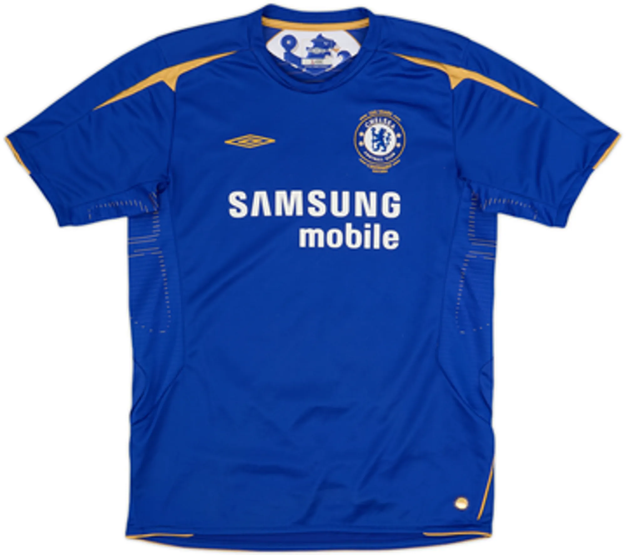 2005-06 Chelsea Centenary Home Shirt Drogba #15 - 9/10 - (3XL)