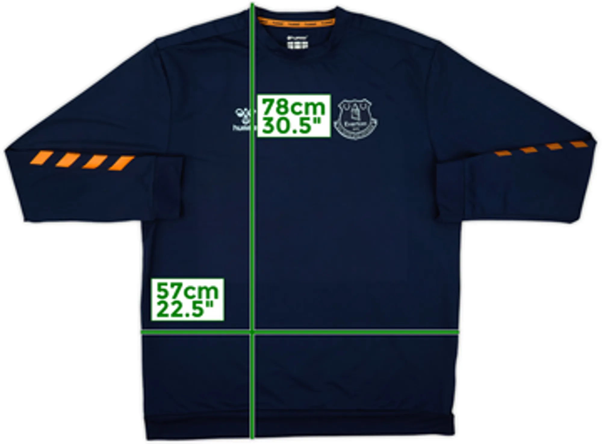 2020-21 Everton Staff Issue Hummel Sweat Top CD - 10/10 - (XL)