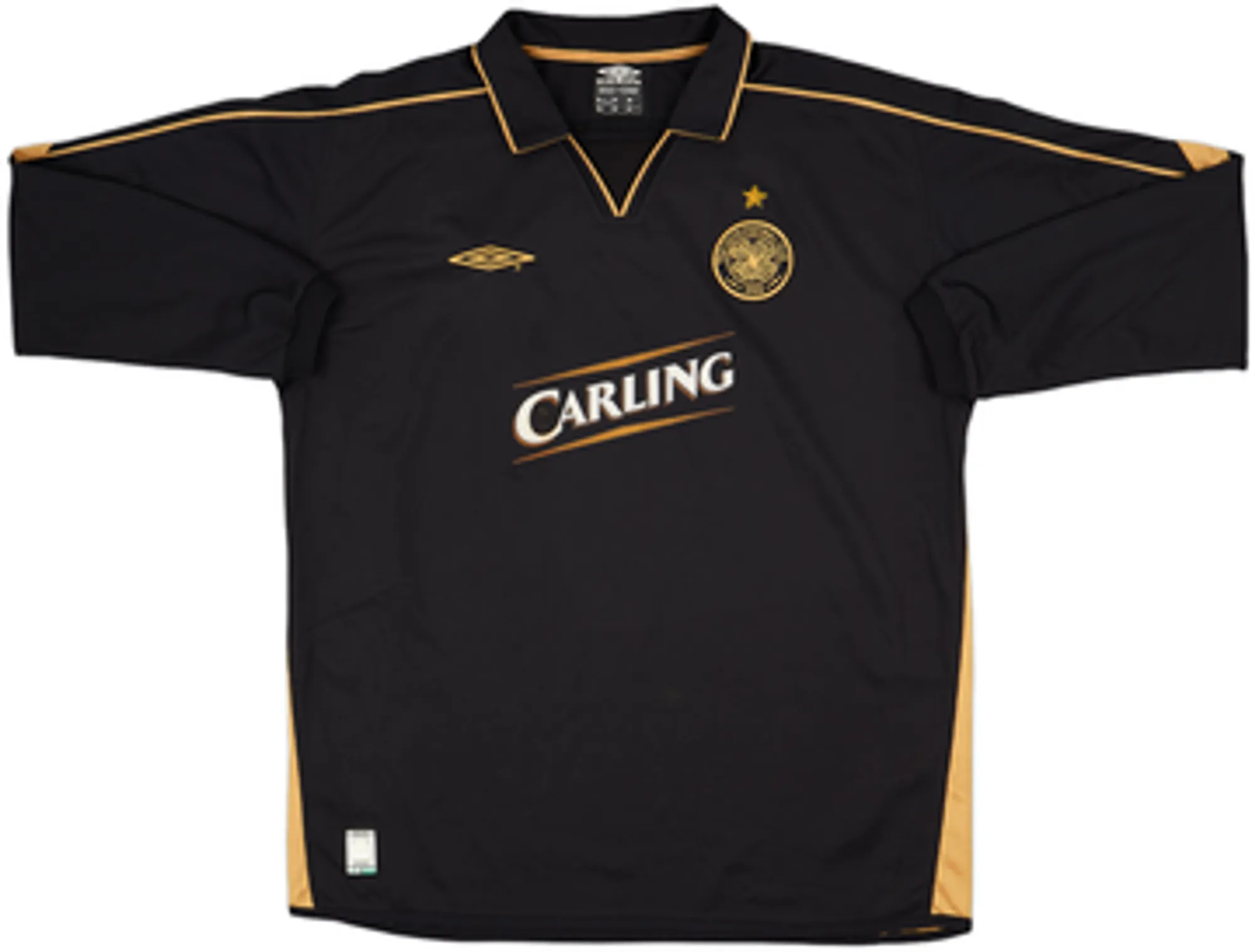 2003-04 Celtic Away L/S Shirt Miller #43 - 8/10 - (XL)