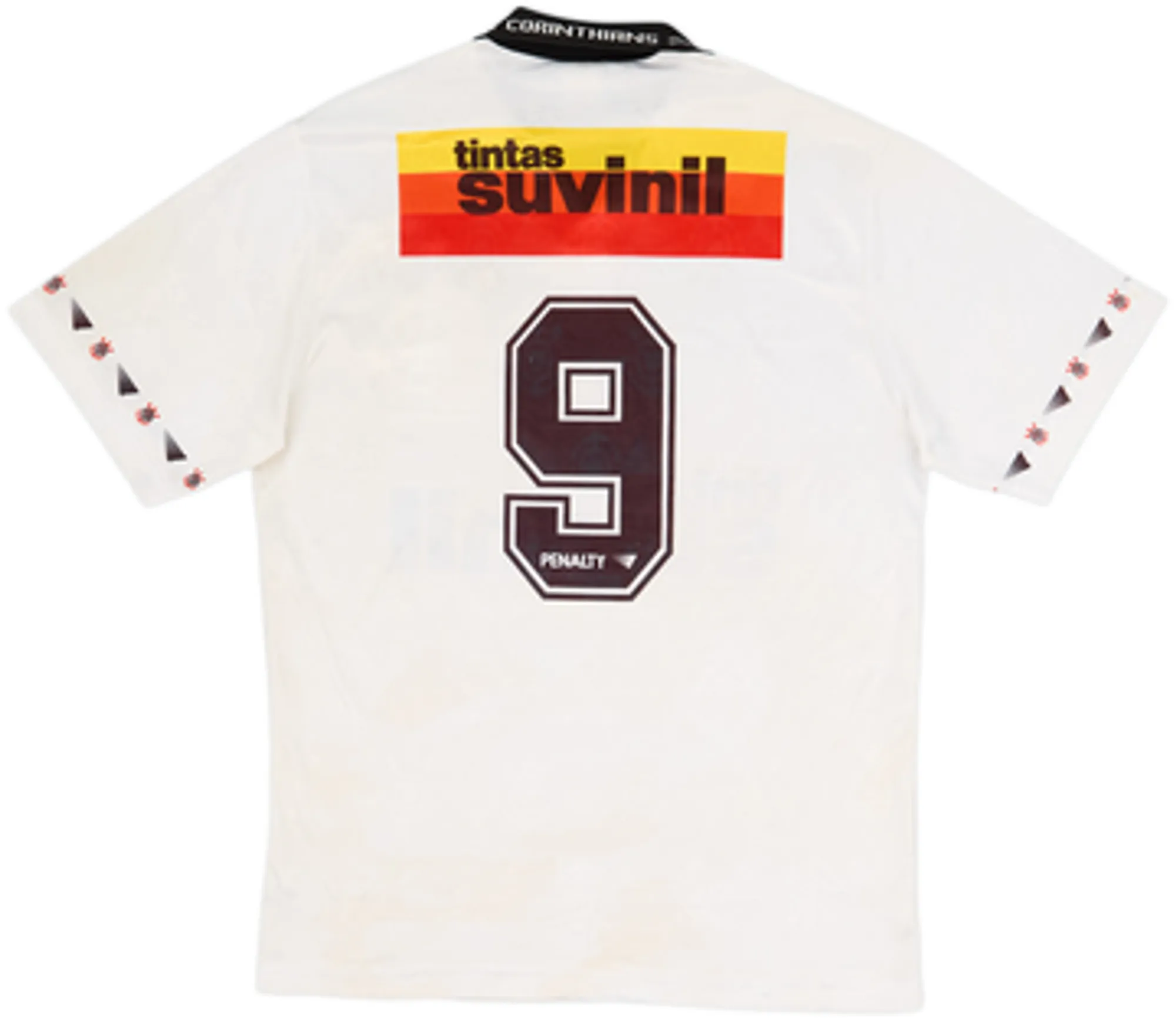 1995 Corinthians Home Shirt #9 - 6/10 - (L)