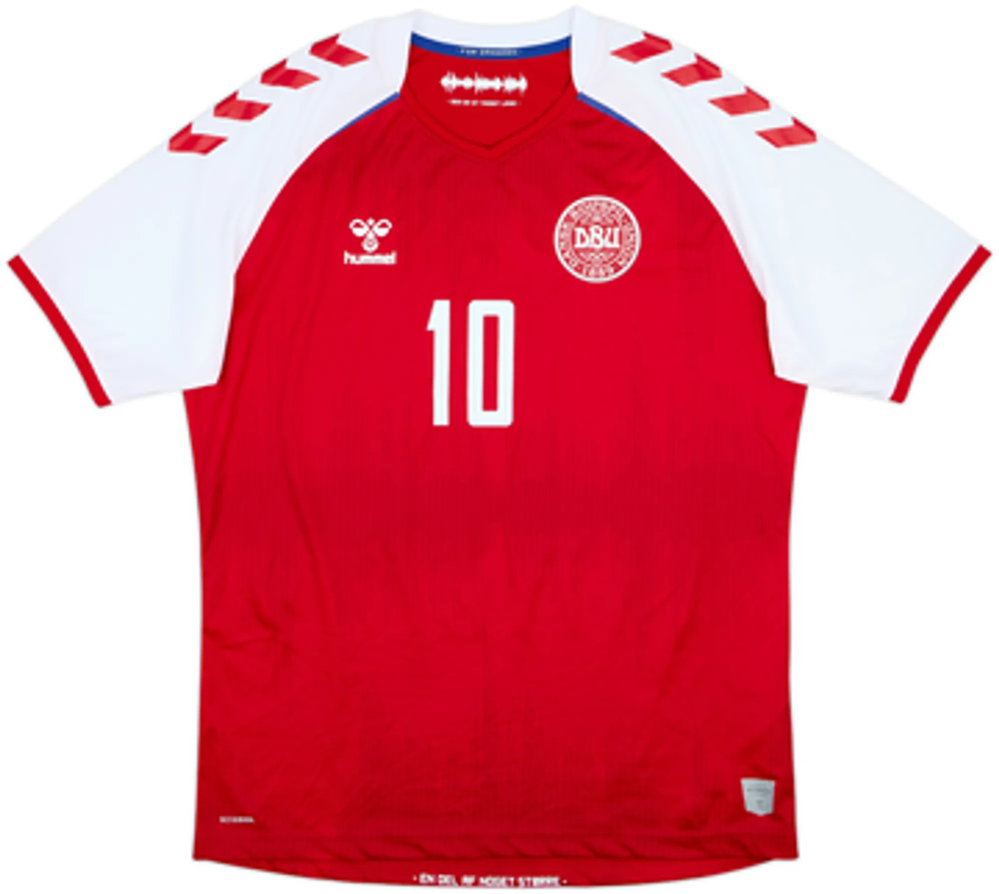2020-21 Denmark Home Shirt Eriksen #10 - 10/10 - (M)