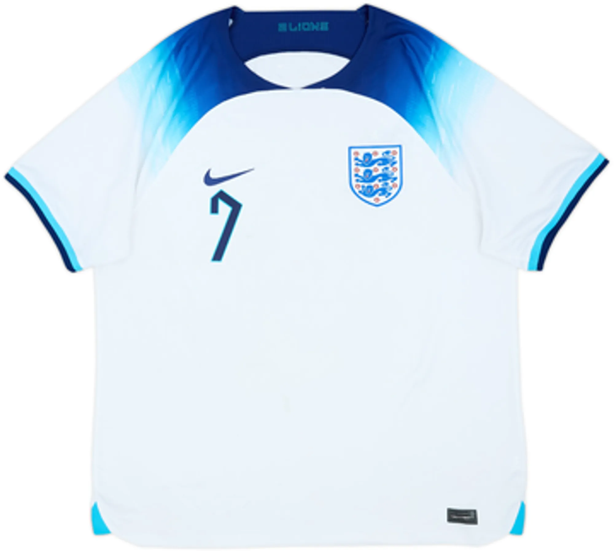 2022-23 England Home Shirt Grealish #7 - 5/10 - (S)