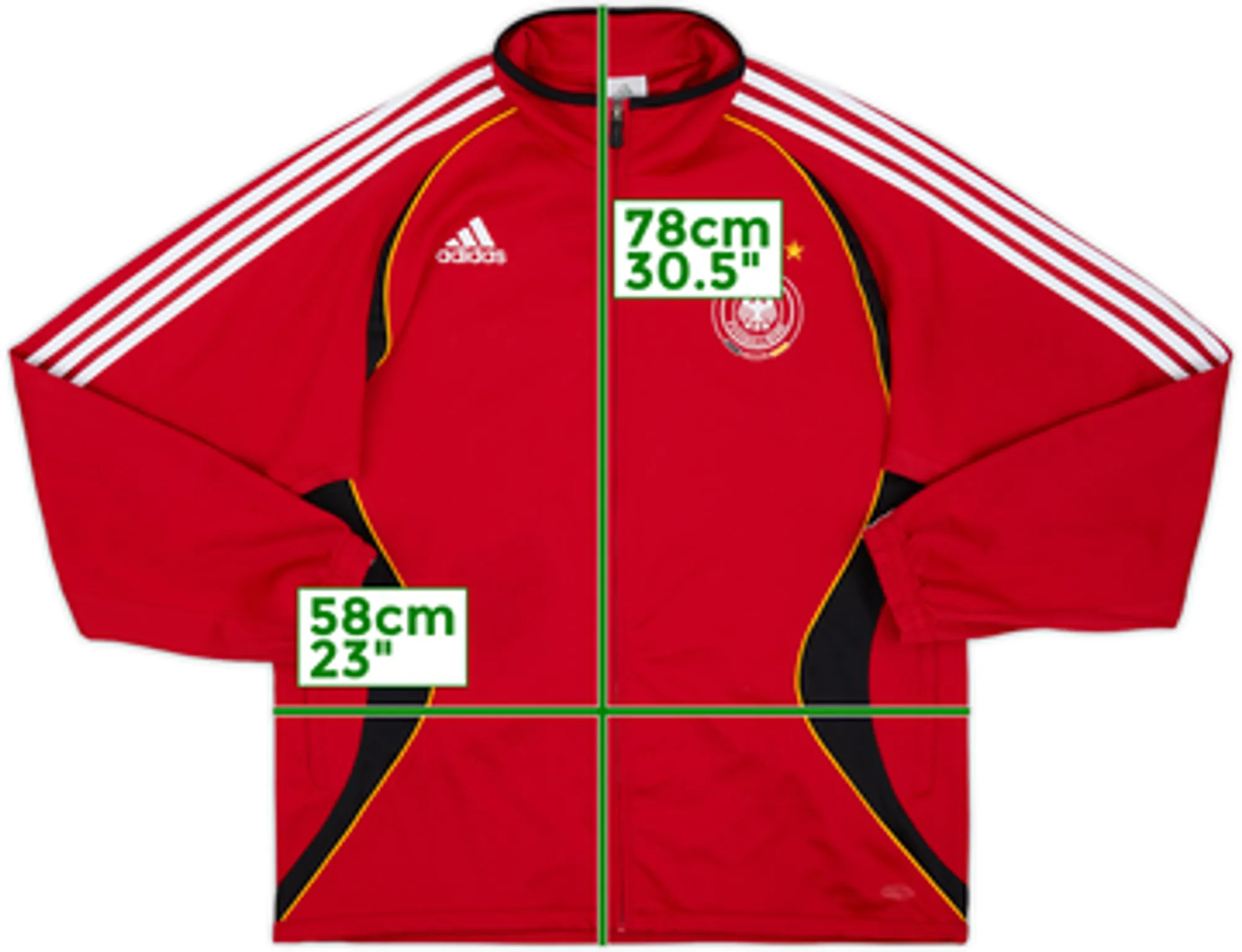 2006-07 Germany adidas Track Jacket - 7/10 - (L)
