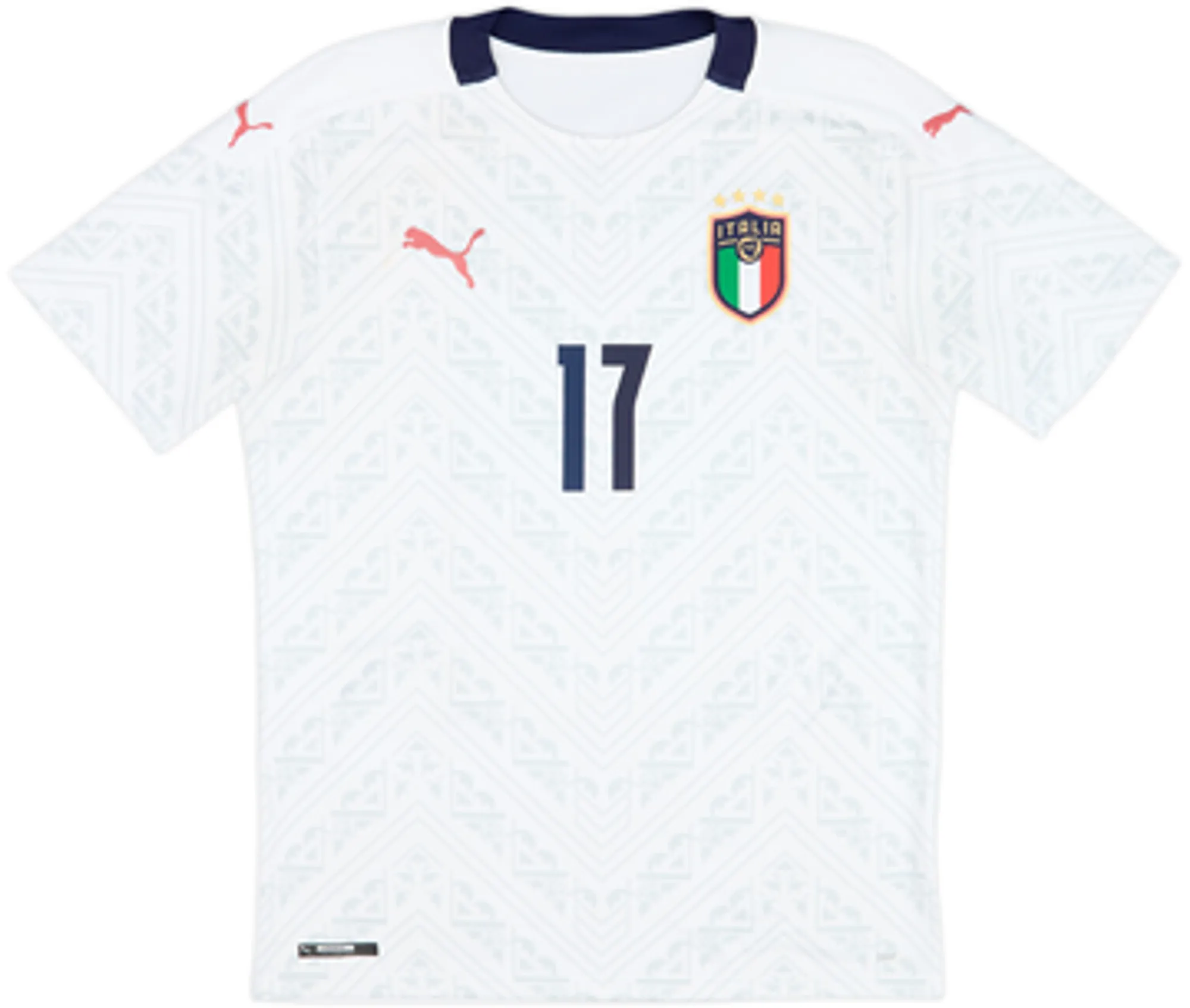 2020-21 Italy Away Shirt Immobile #17 - 5/10 - (M)
