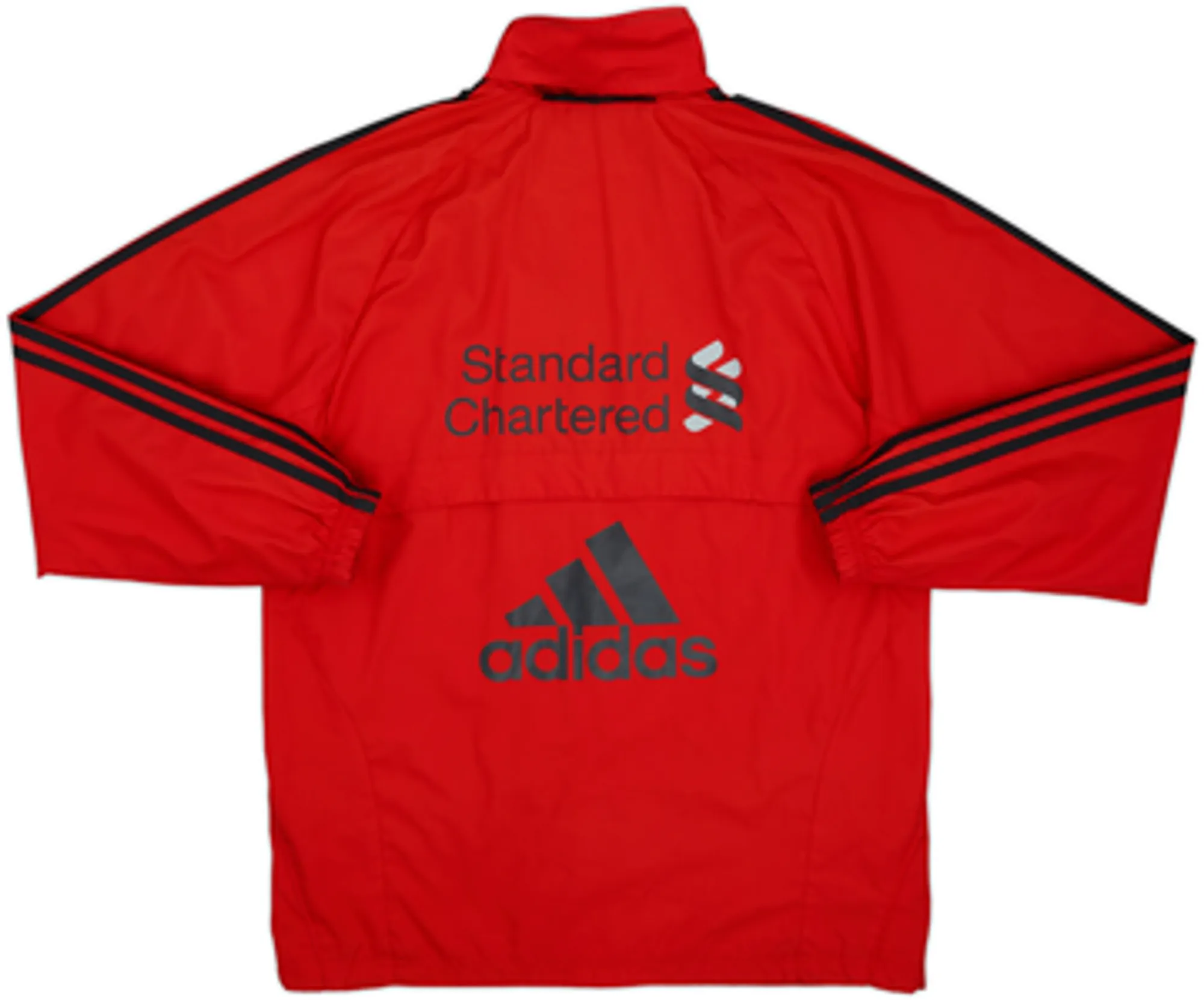 2010-11 Liverpool adidas Hooded Track Jacket - 5/10 - (L/XL)