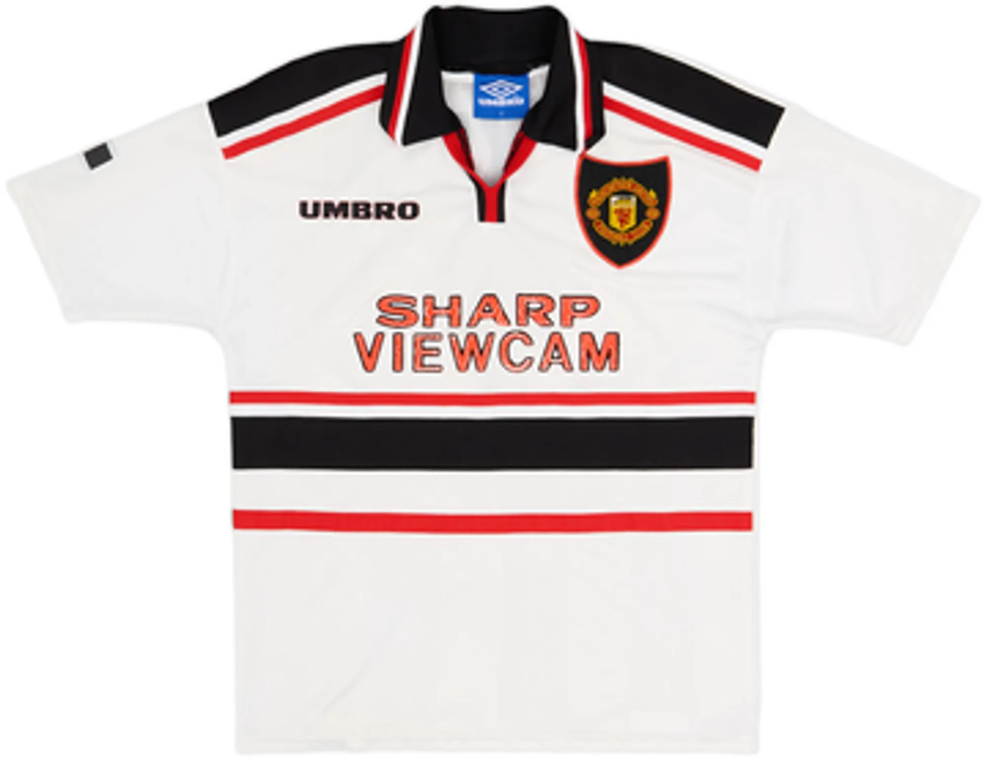 1997-99 Manchester United Away Shirt Beckham #7 - 5/10 - (XL)
