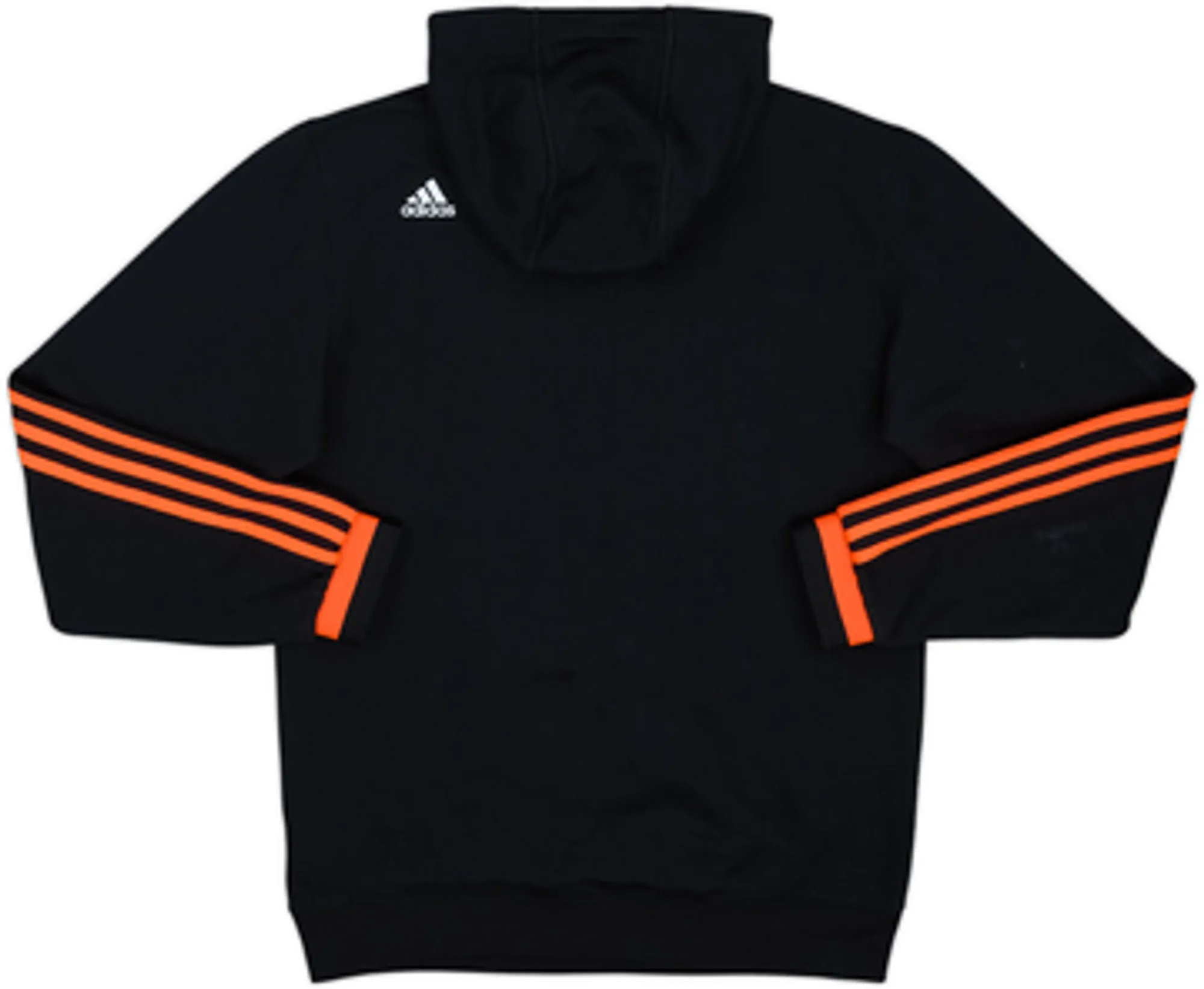 2015-16 Manchester United adidas Hooded Sweat Top - 9/10 - (M)