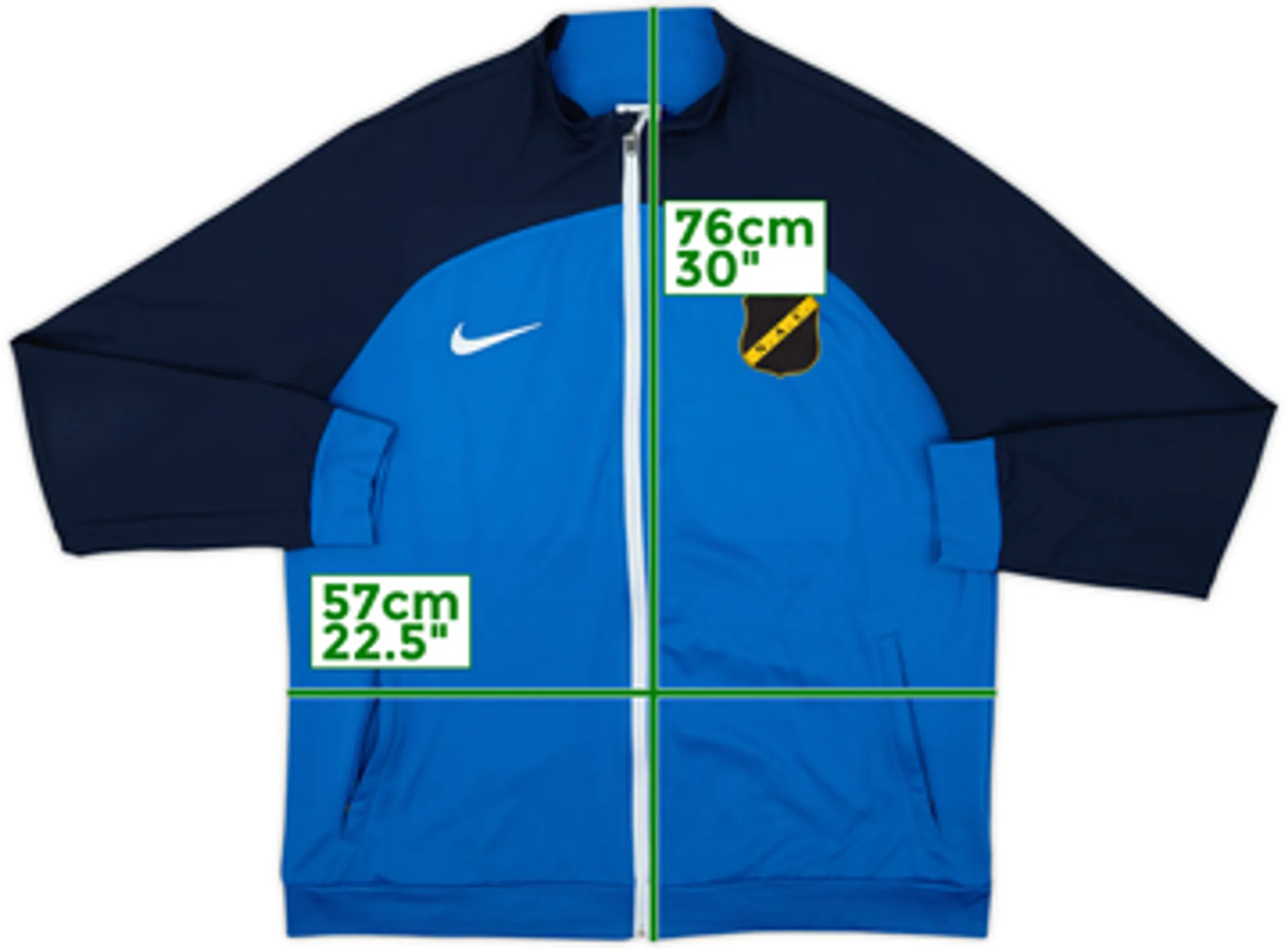 2022-23 NAC Breda Nike Track Jacket - 8/10 - (XL)