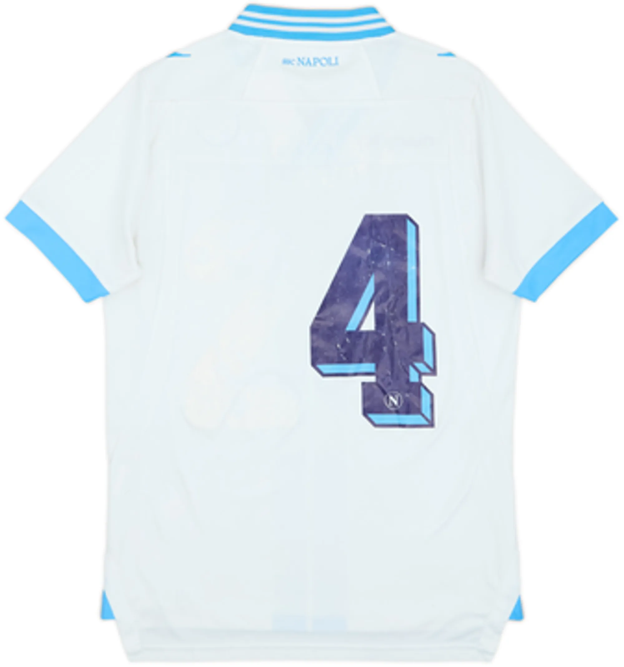 2012-13 Napoli Third Shirt #4 - 4/10 - (XL.Boys)