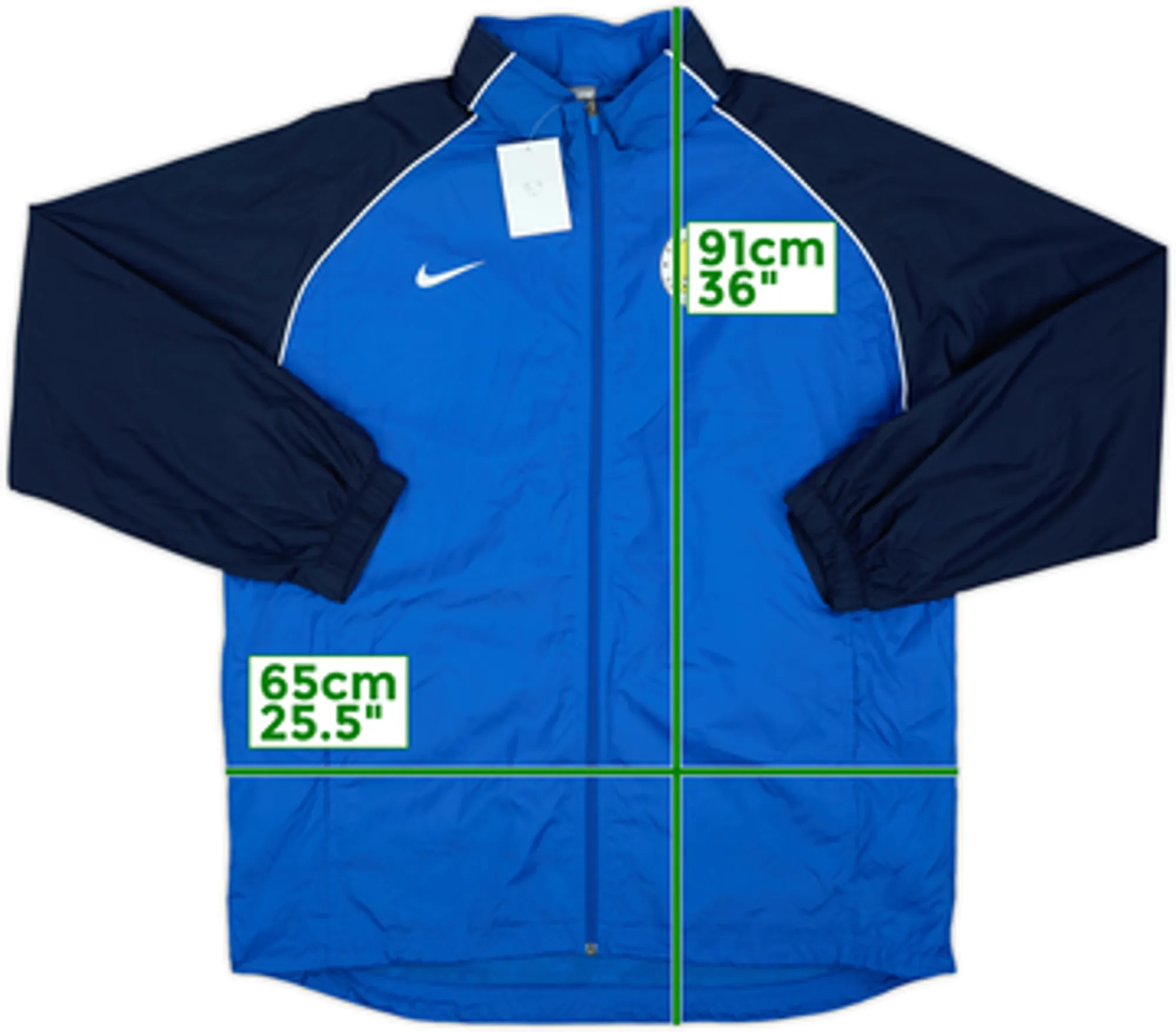2008-09 RKC Waalwijk Nike Rain Jacket (XL)