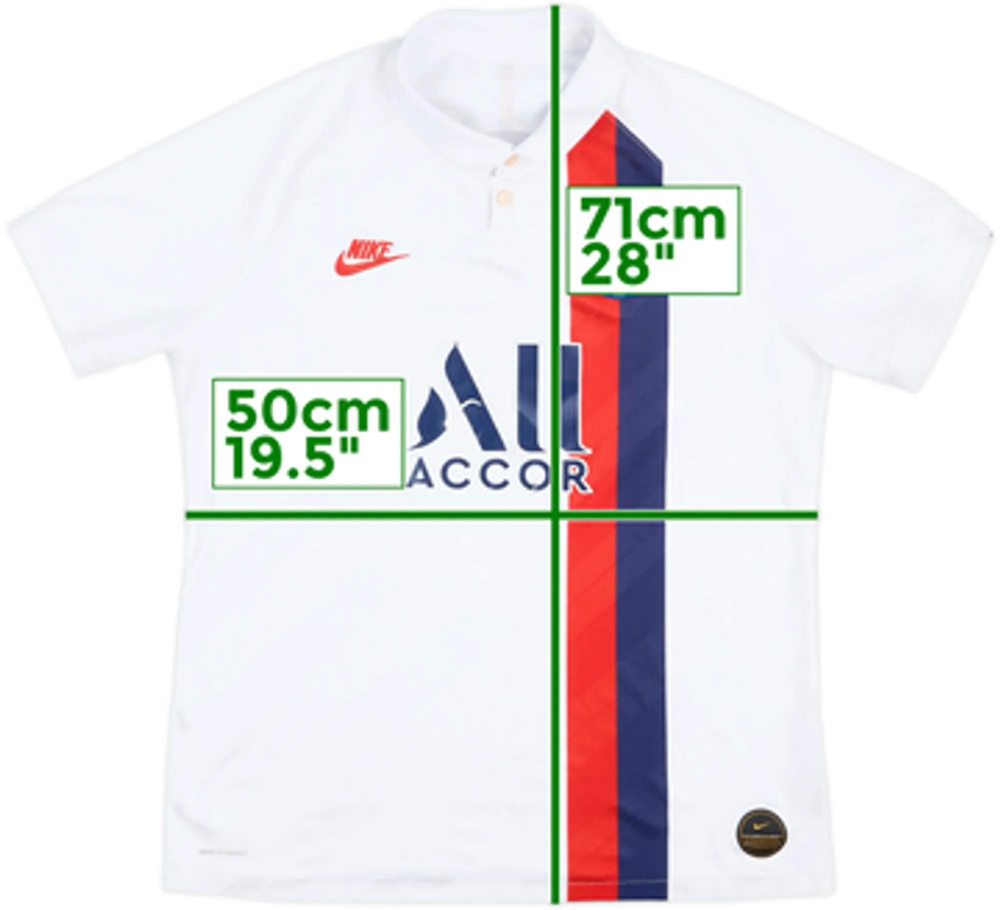 2019-20 Paris Saint-Germain Authentic Third Shirt - 5/10 - (L)