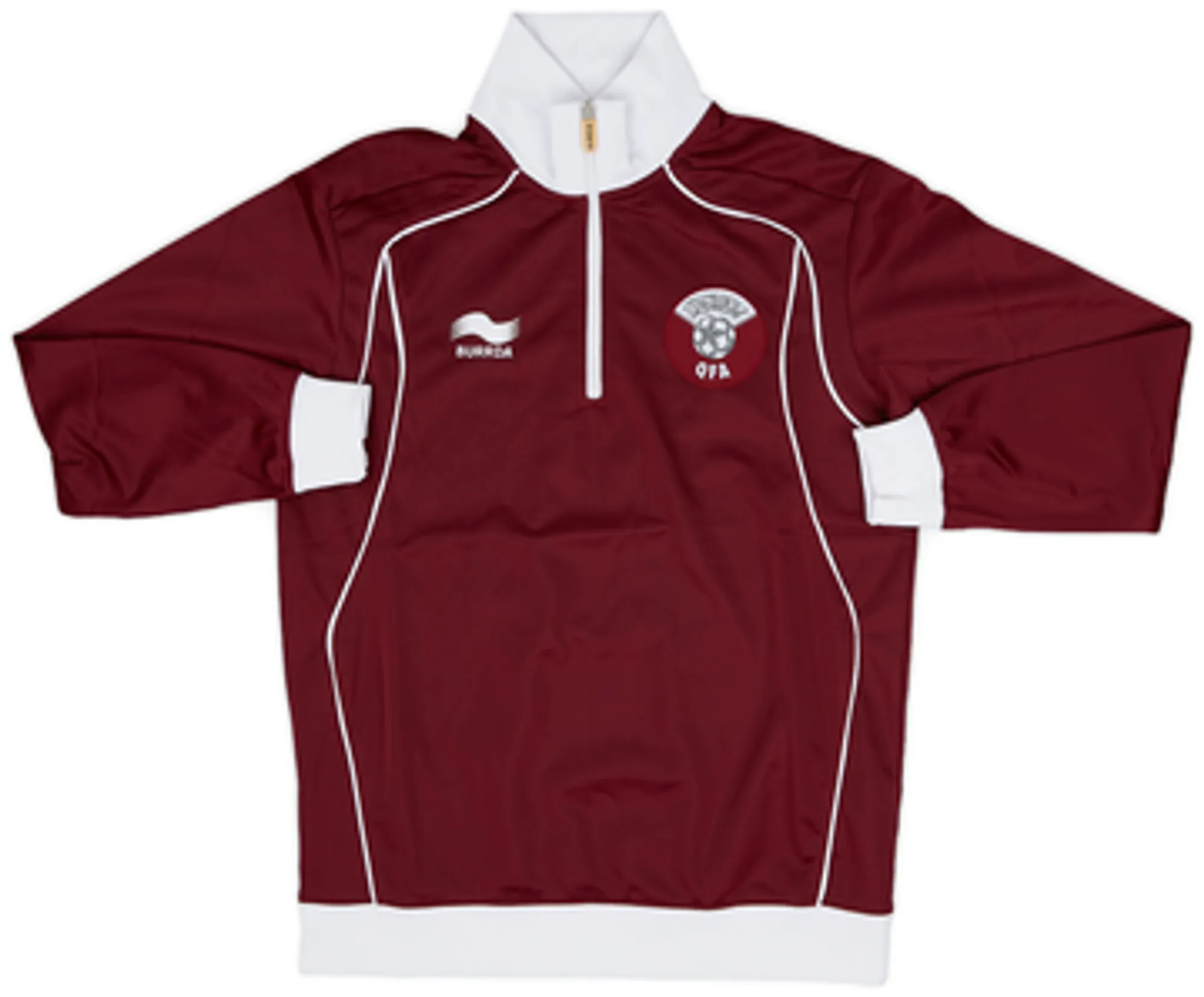 2008-09 Qatar Burrda 1/4 Zip Training Top - 8/10 - (S)