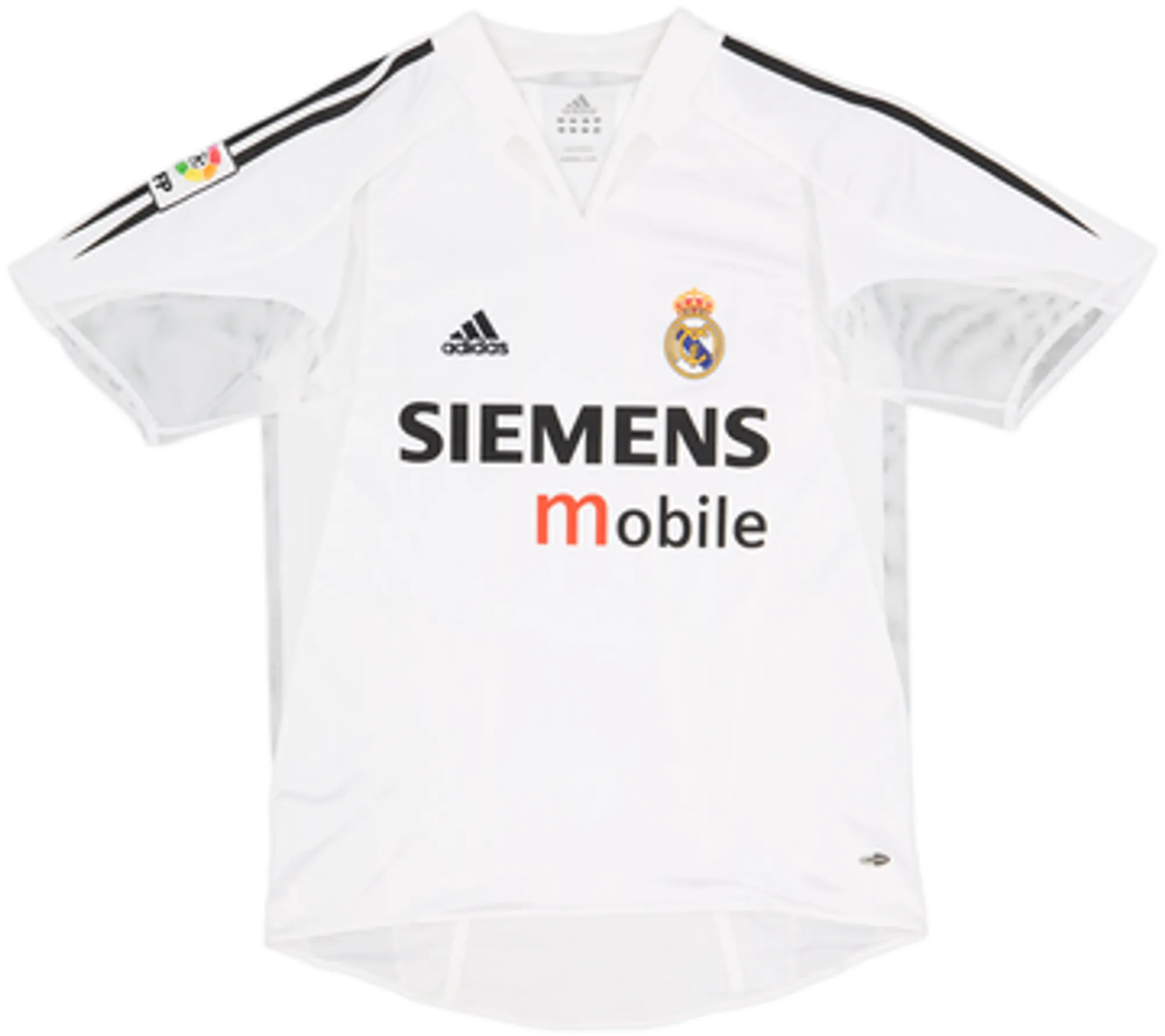 2004-05 Real Madrid Player Issue Home Shirt Zidane #5 - 9/10 - (M)