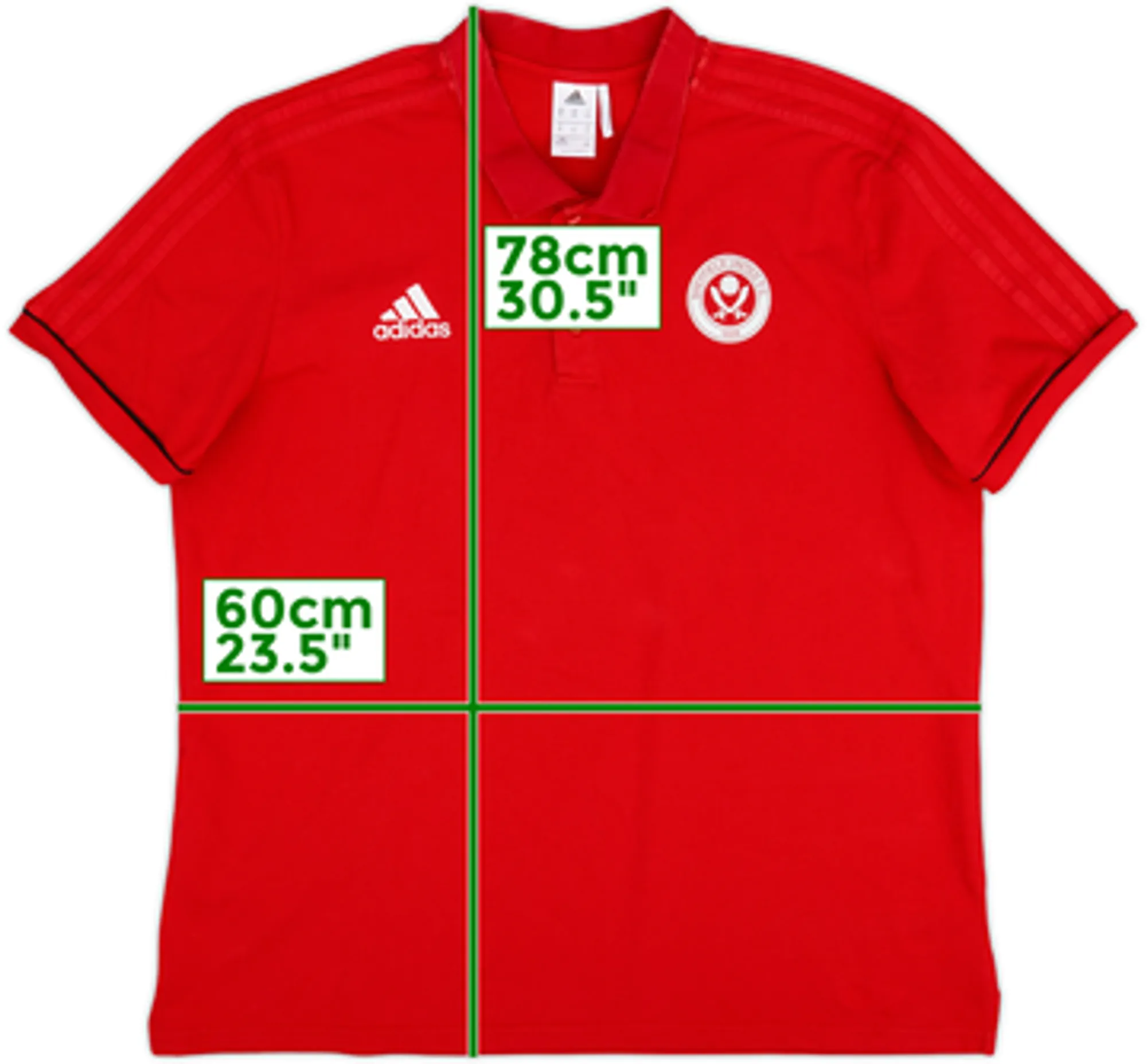 2017-18 Sheffield United adidas Polo Shirt - 9/10 - (XXL)