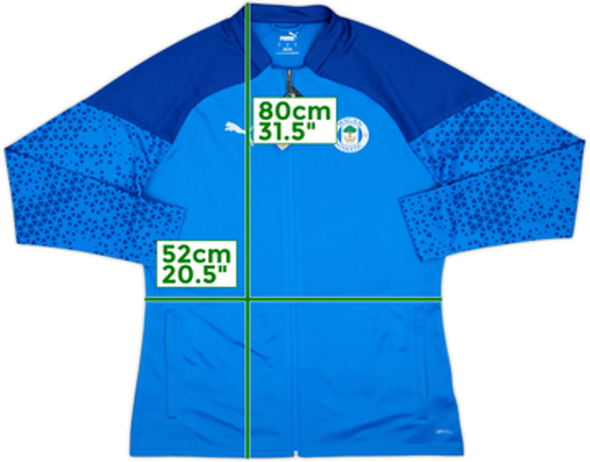 2022-23 Wigan Puma Full Zip Training Top (L)