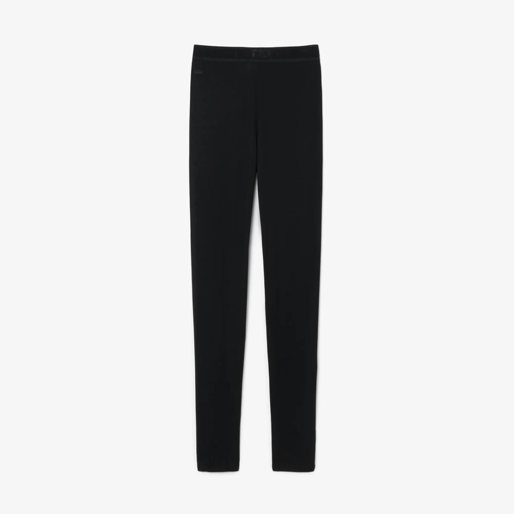 Lacoste Modal Jersey Leggings - Noir