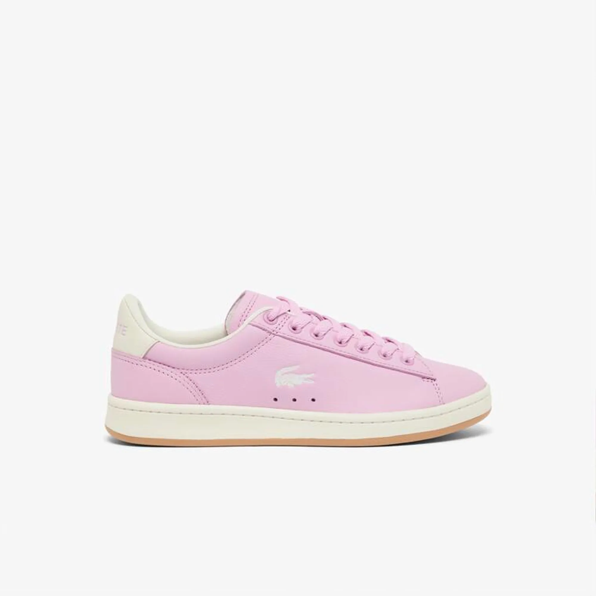 Lacoste Women's Carnaby Set Leather Sneakers - Light Pink / Gum
