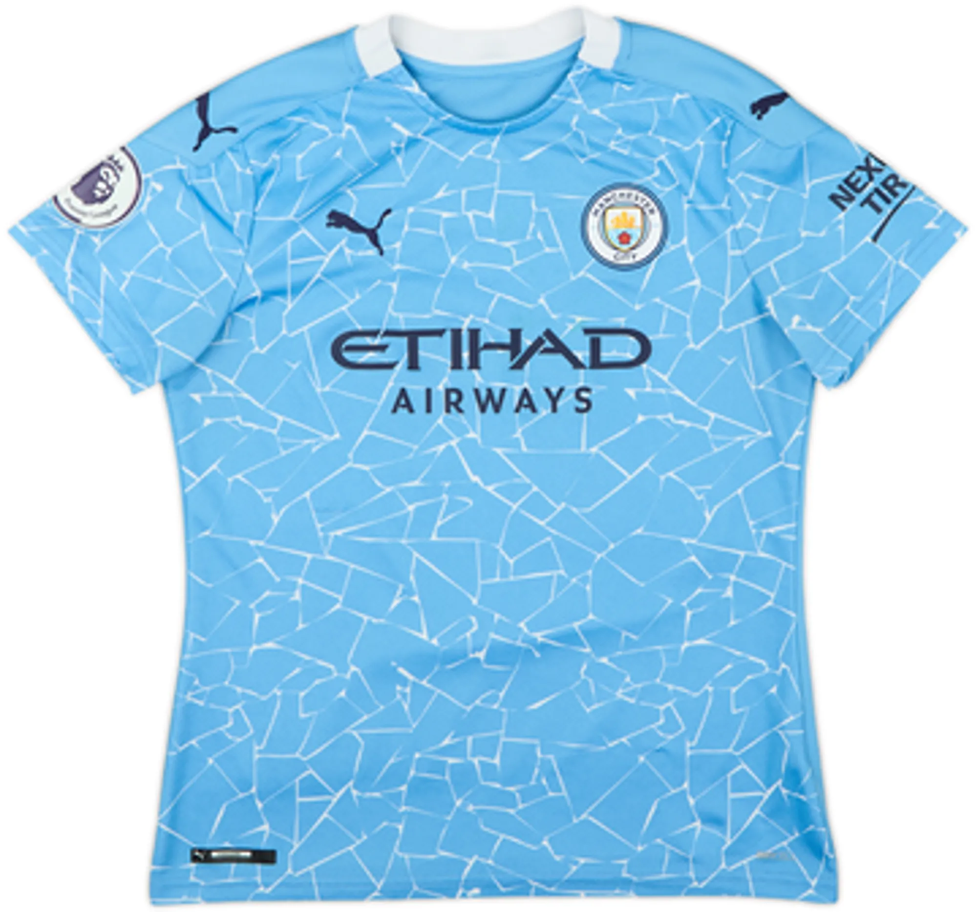 2020-21 Manchester City Home Shirt Foden #47 - 8/10 - (Women's S)
