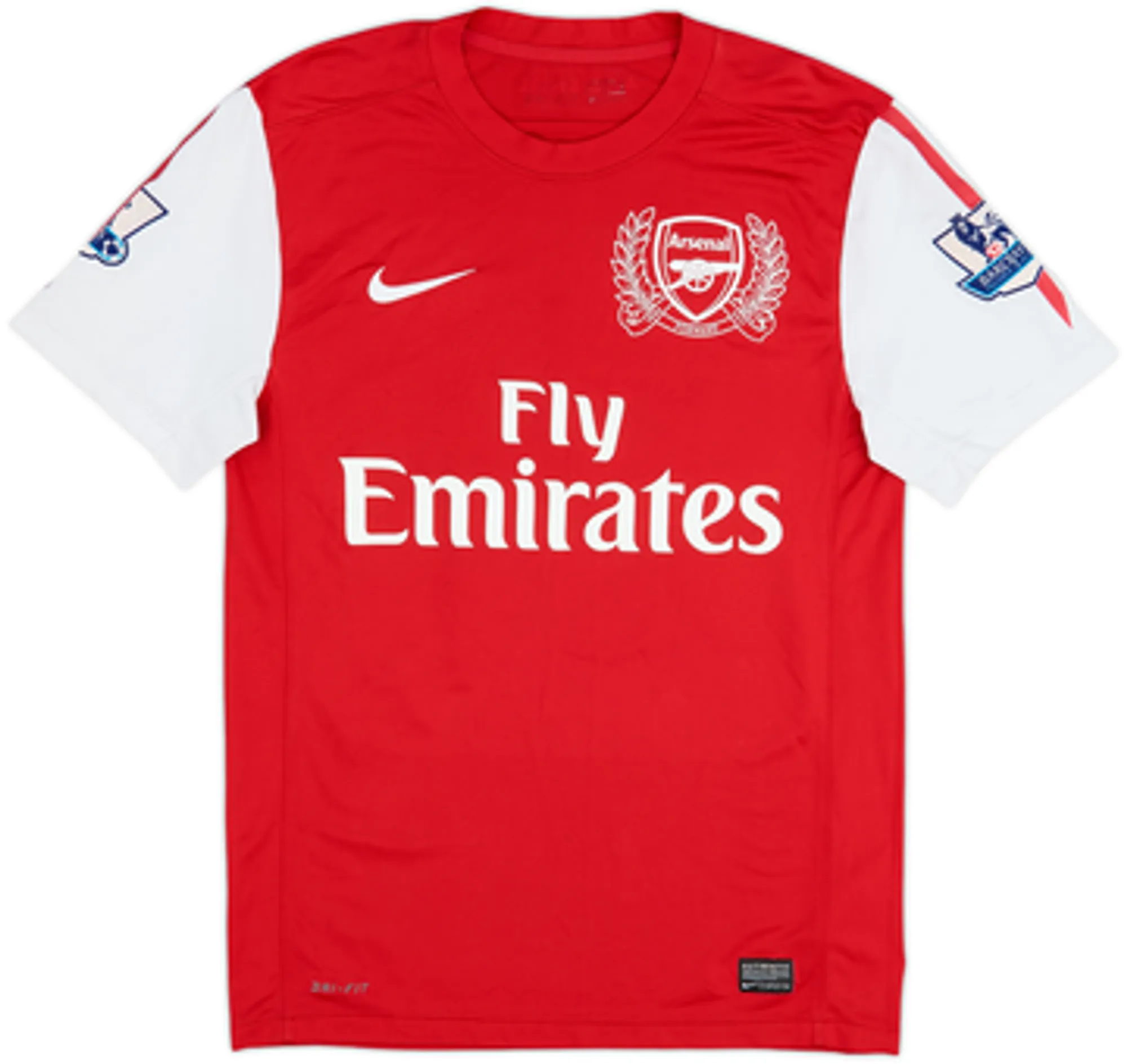 2011-12 Arsenal Home Shirt Rosicky #7 - 6/10 - (XL.Boys)
