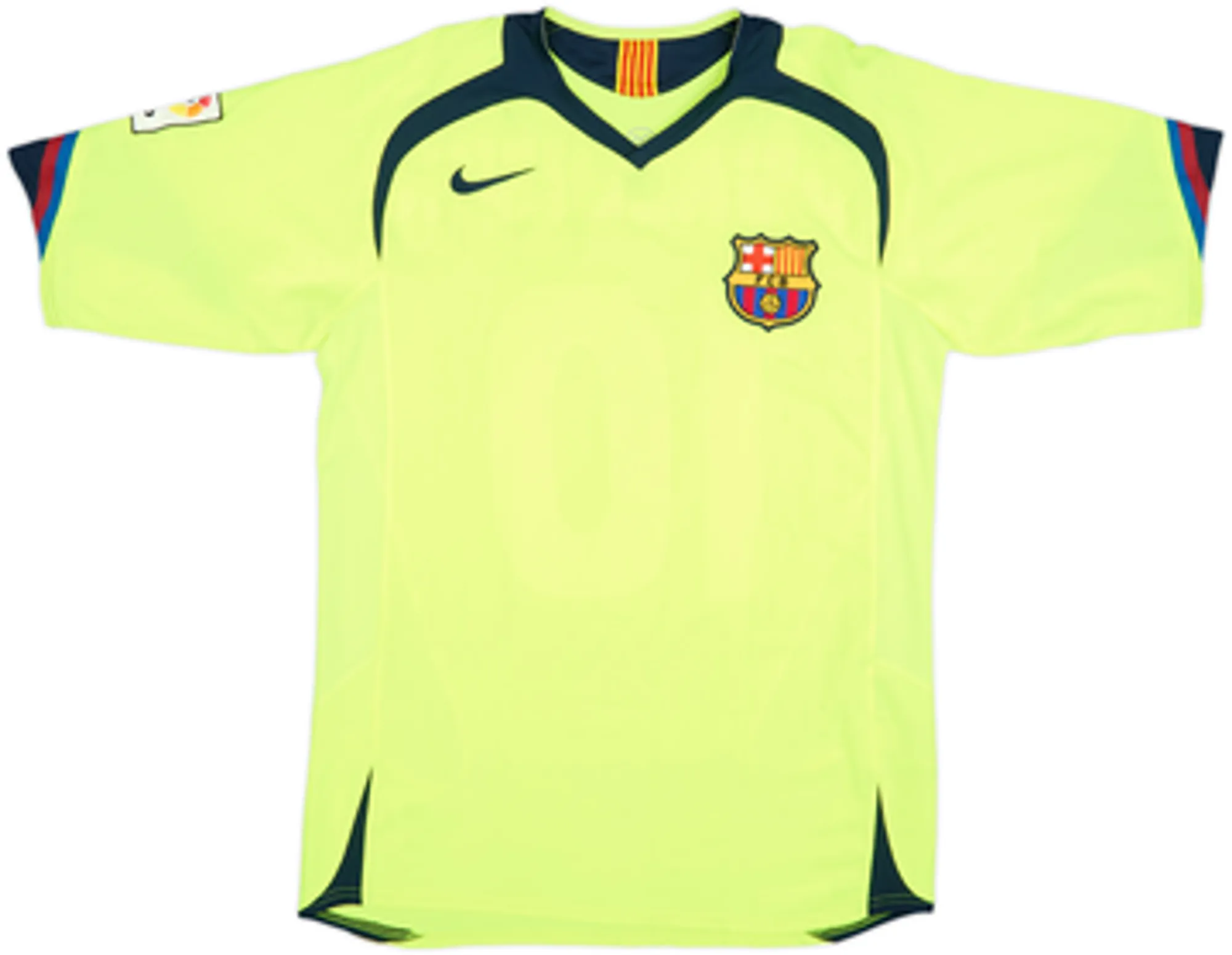 2005-06 Barcelona Away Shirt Ronaldinho #10 - 10/10 - (S)